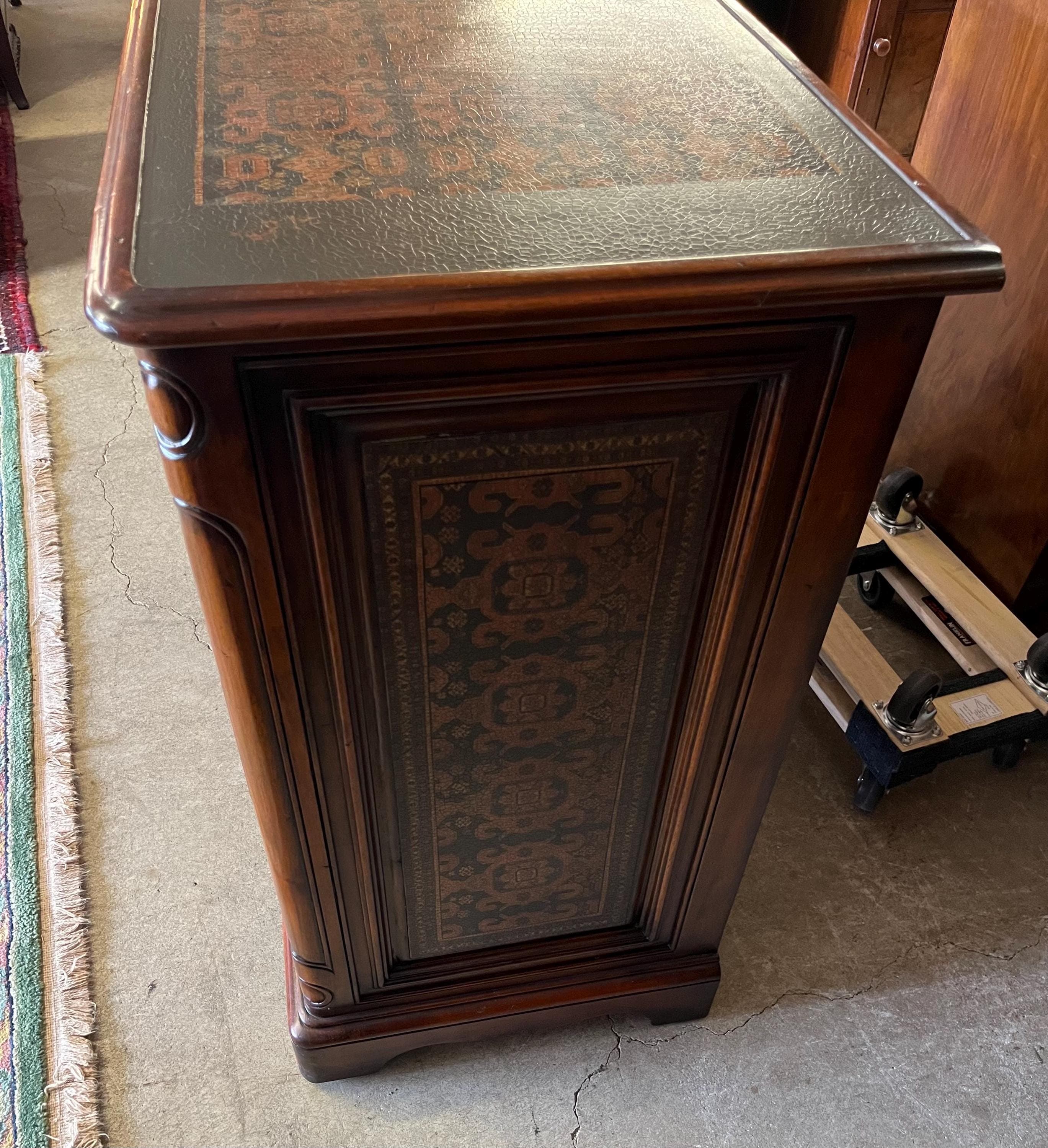 Highly Decorated Theodore Alexander Chest - Thumbnail 11