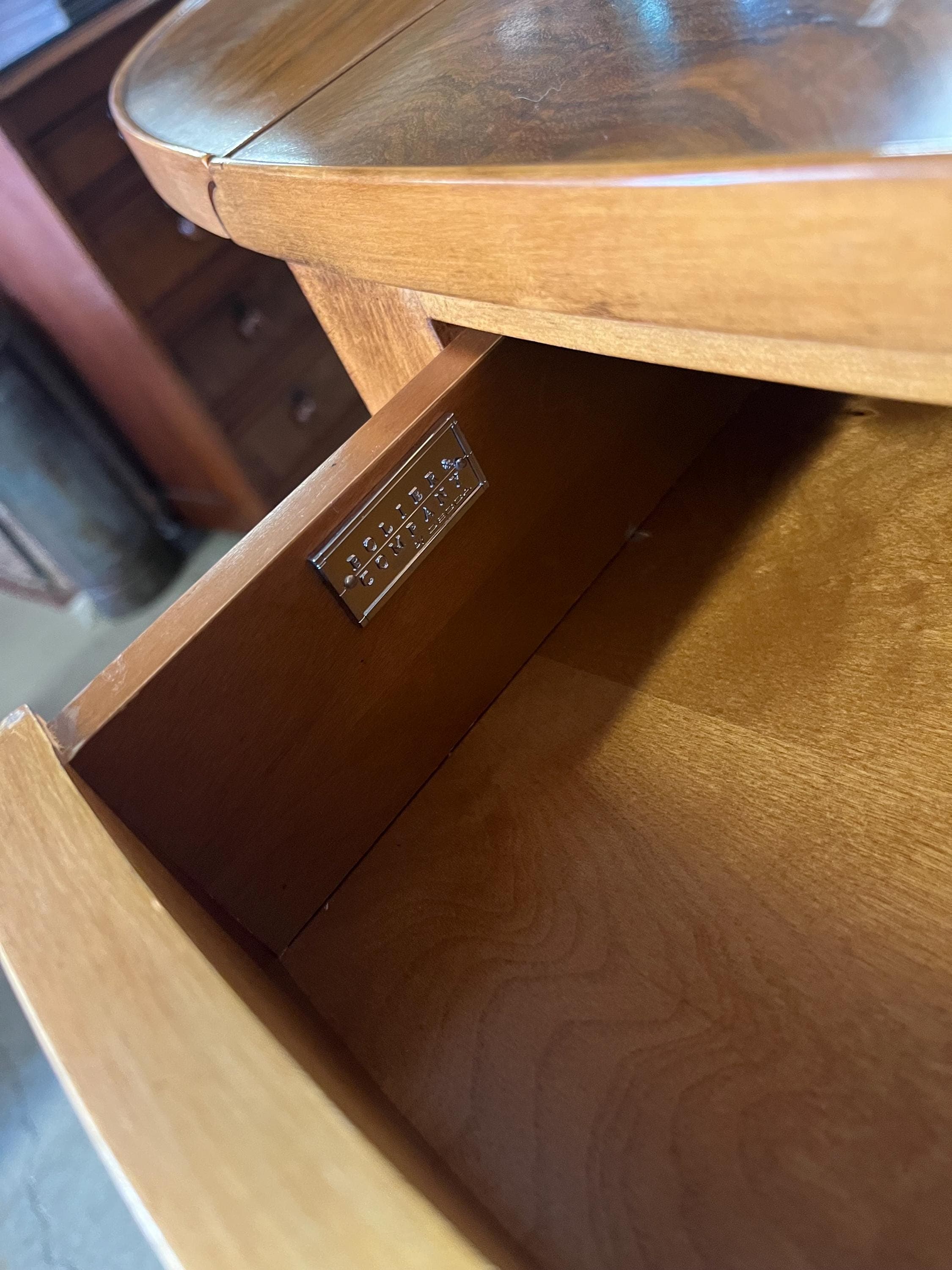 Drop Leaf Side Table by Bollier & Company by Decca - Thumbnail 3