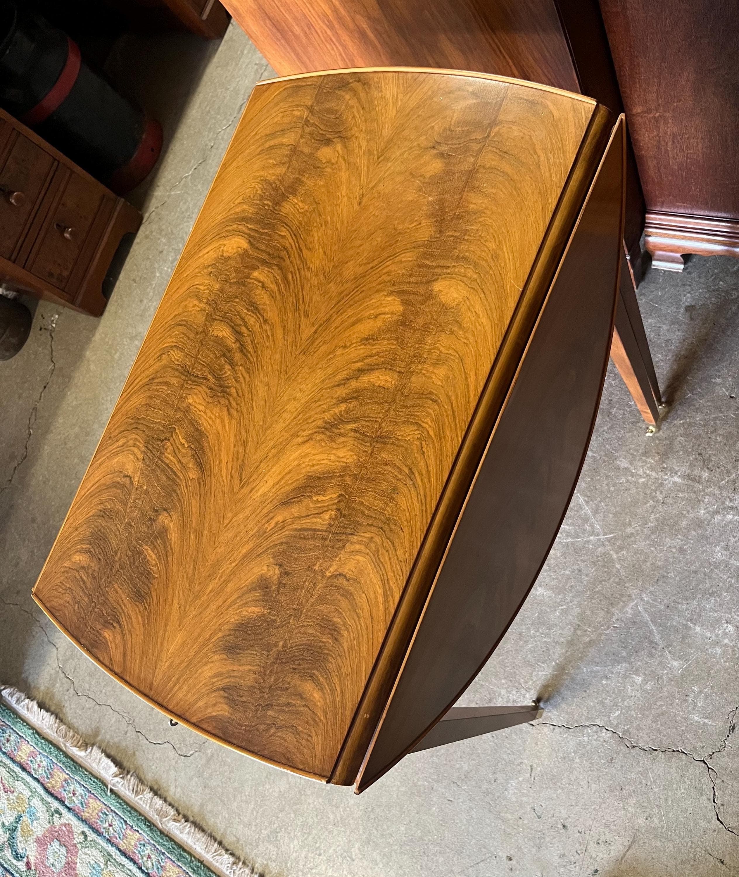 Drop Leaf Side Table by Bollier & Company by Decca - Thumbnail 5