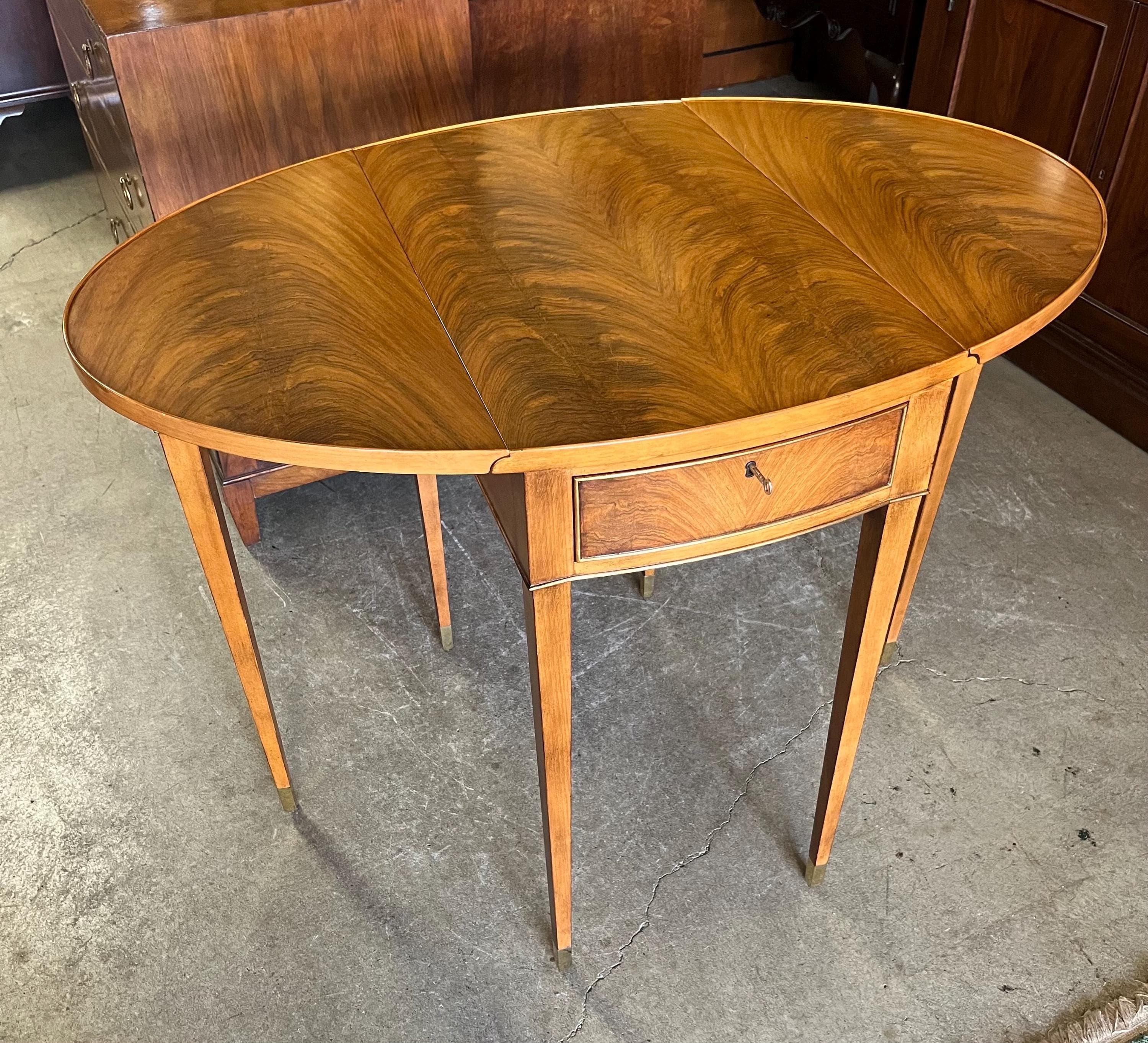 Drop Leaf Side Table by Bollier & Company by Decca - Thumbnail 4