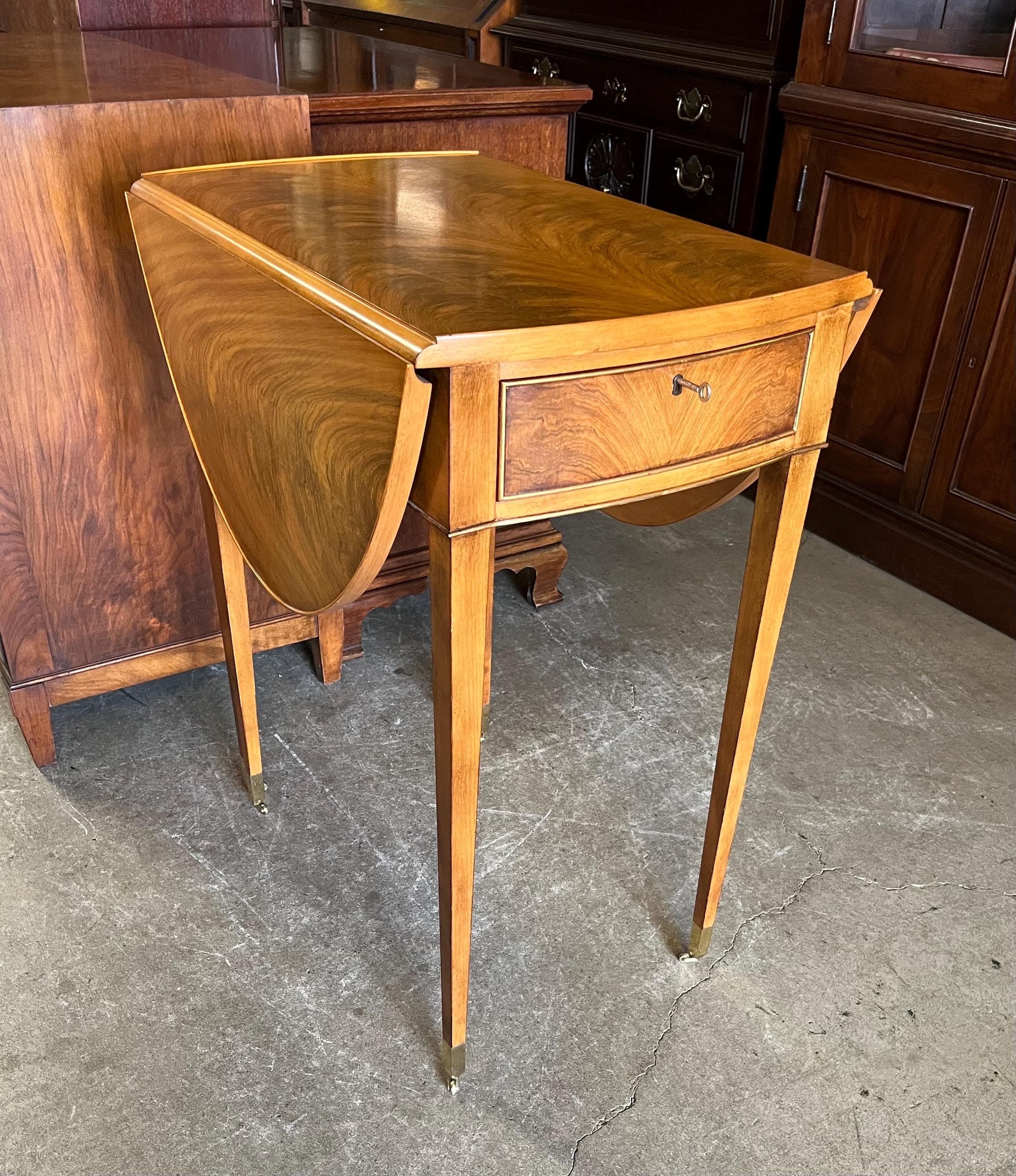 Drop Leaf Side Table by Bollier & Company by Decca - Thumbnail 6