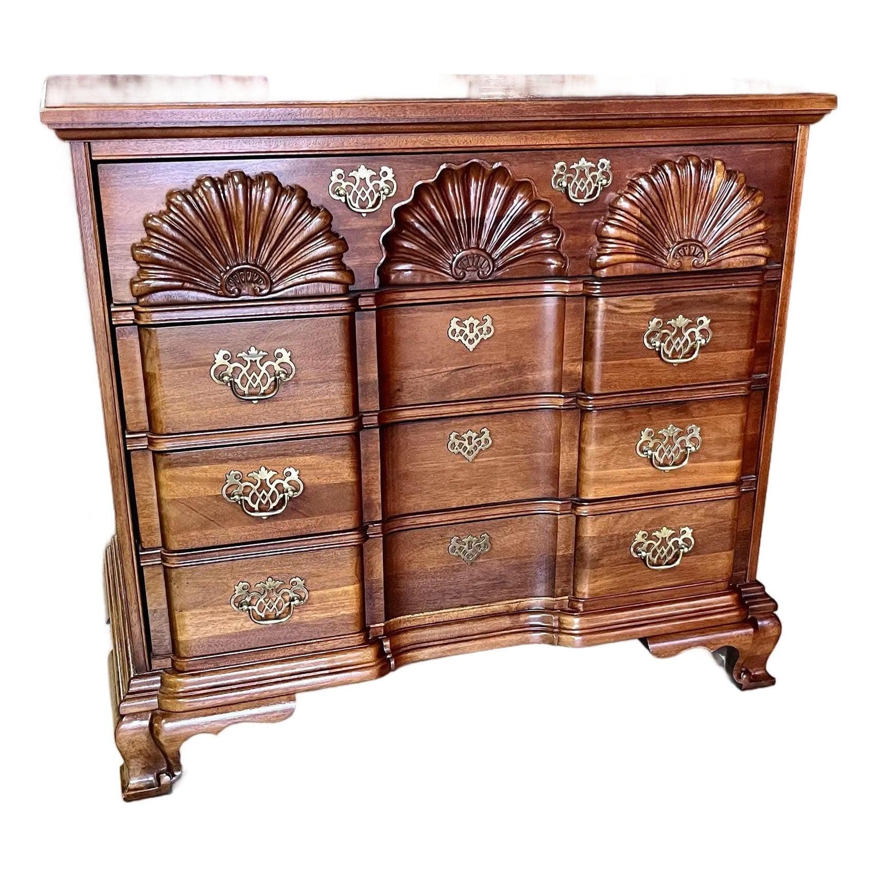 Stoneleigh Shell Carved Block Front Chest - Image 1