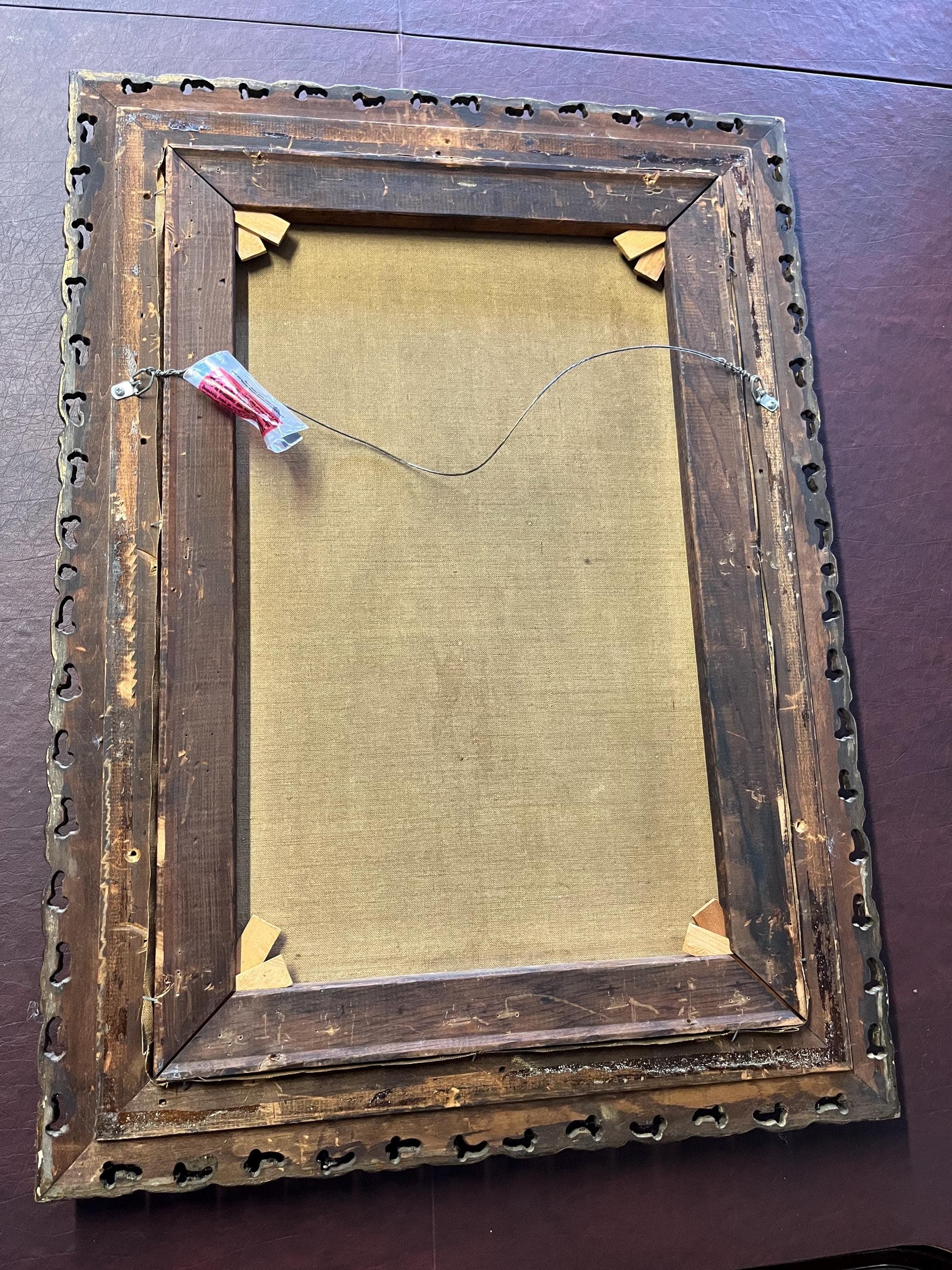 Antique Oil on Canvas After Raphael’s “The Marriage of the Virgin” - Thumbnail 9