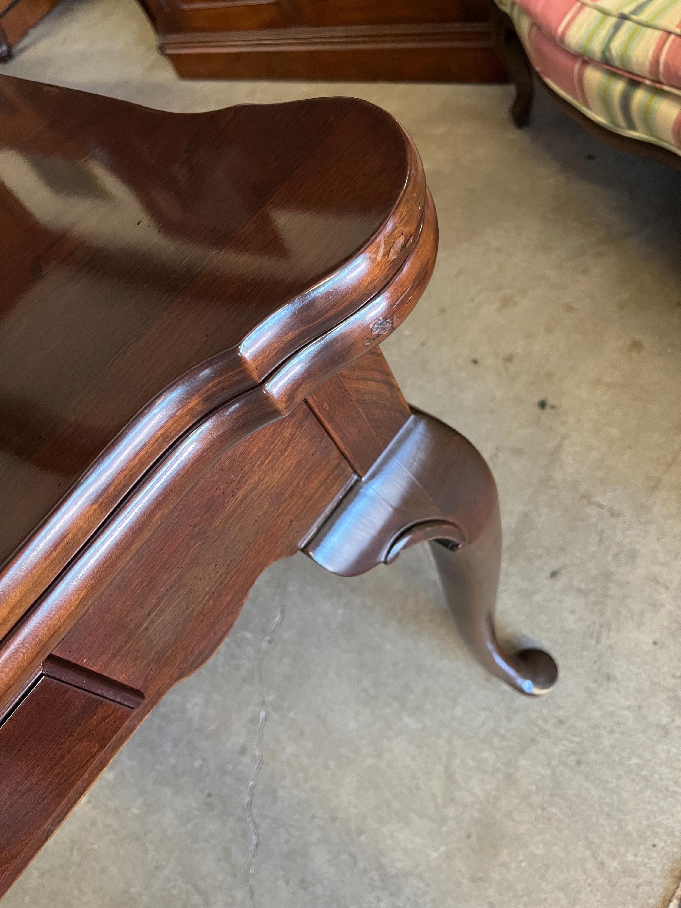 Ethan Allen Game or Card Table - Thumbnail 2