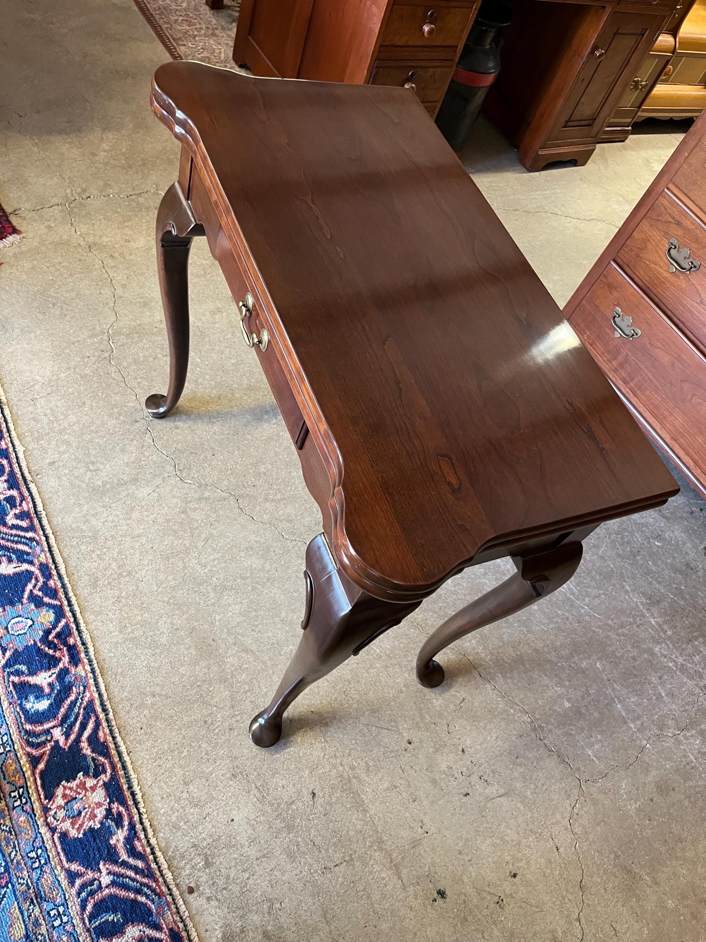 Ethan Allen Game or Card Table - Thumbnail 4