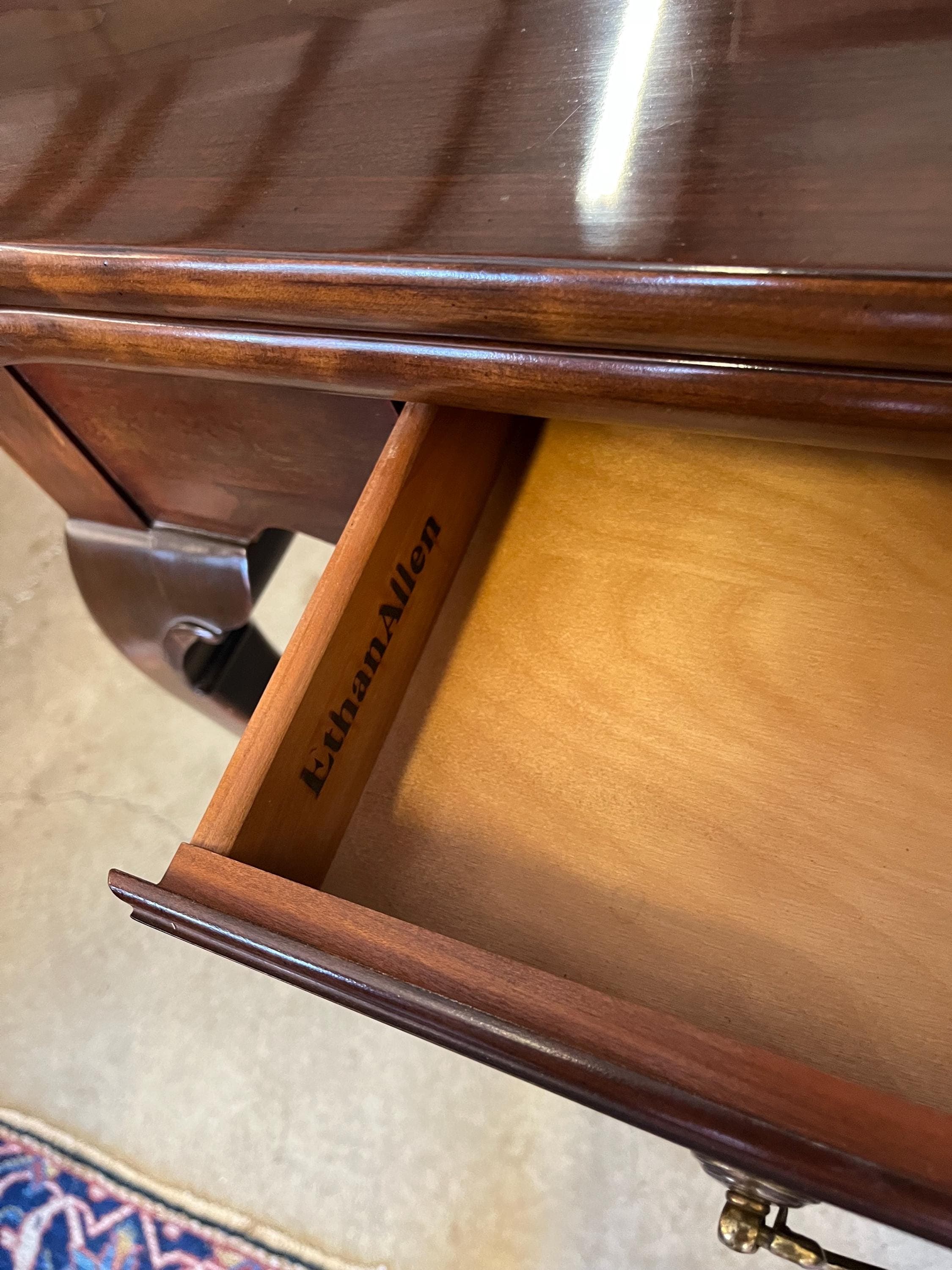 Ethan Allen Game or Card Table - Thumbnail 7