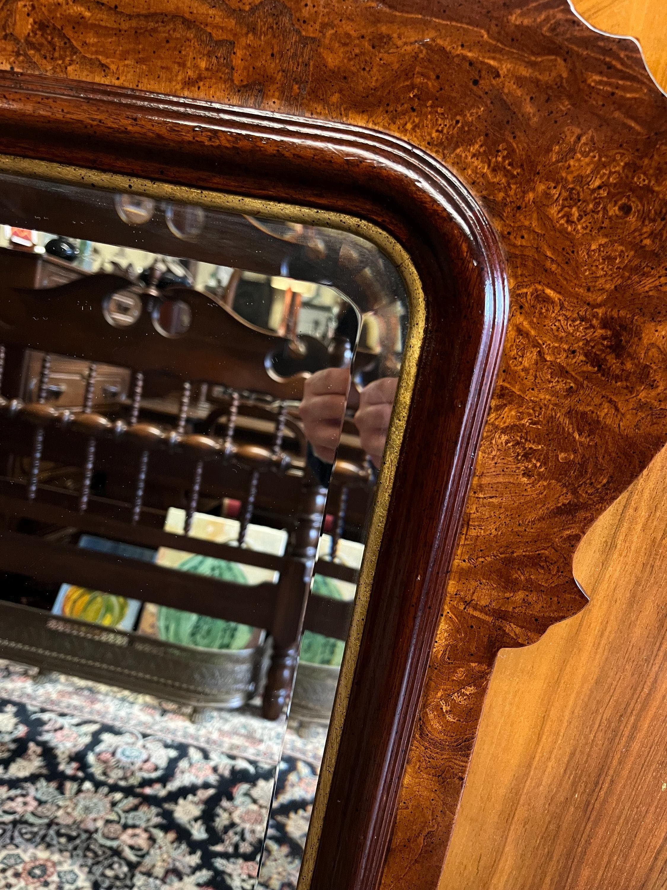 Henredon Aston Court Chippendale Style Mirror - Thumbnail 3