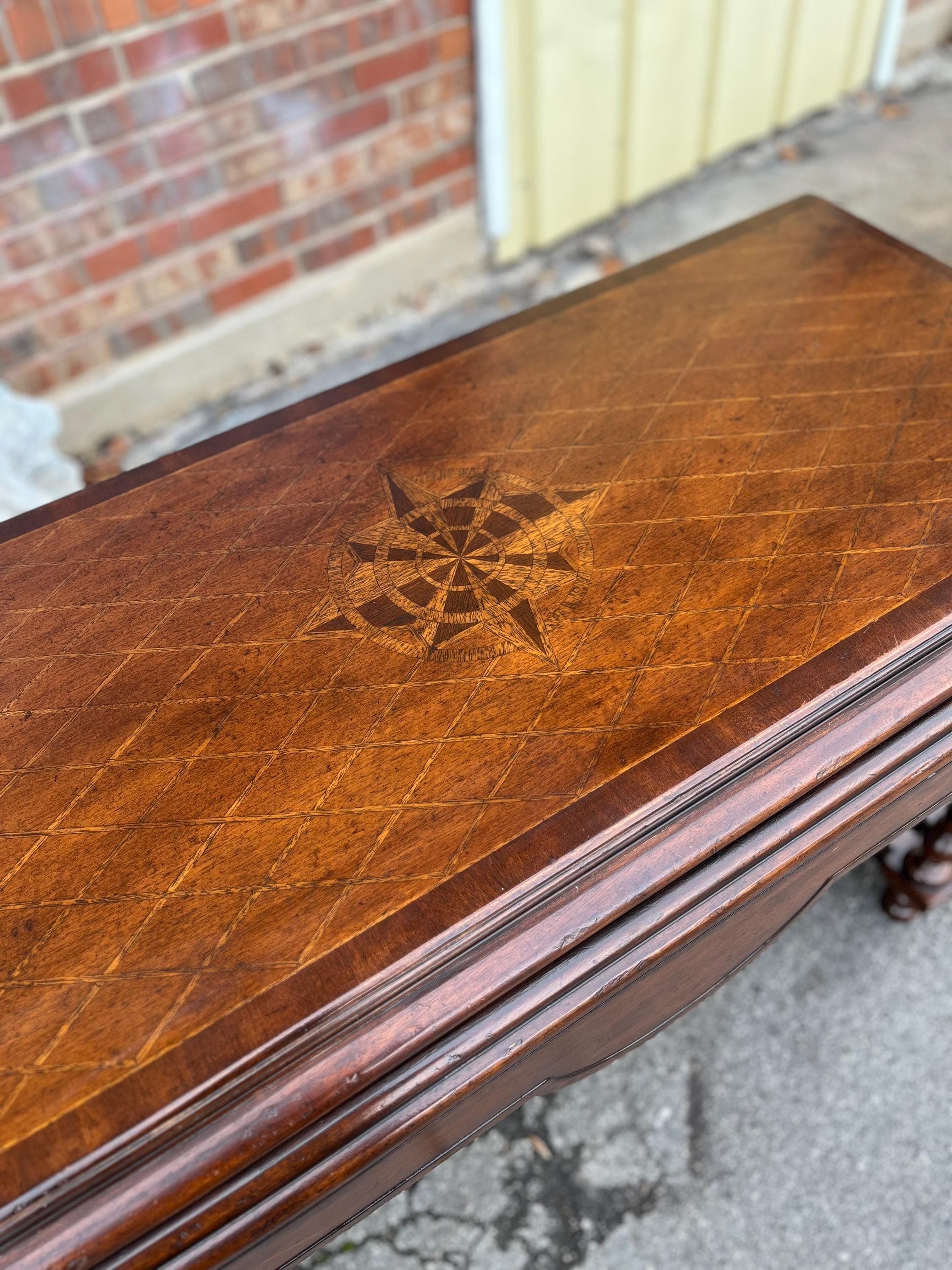 Inlaid Console Table by John Richard - Thumbnail 5