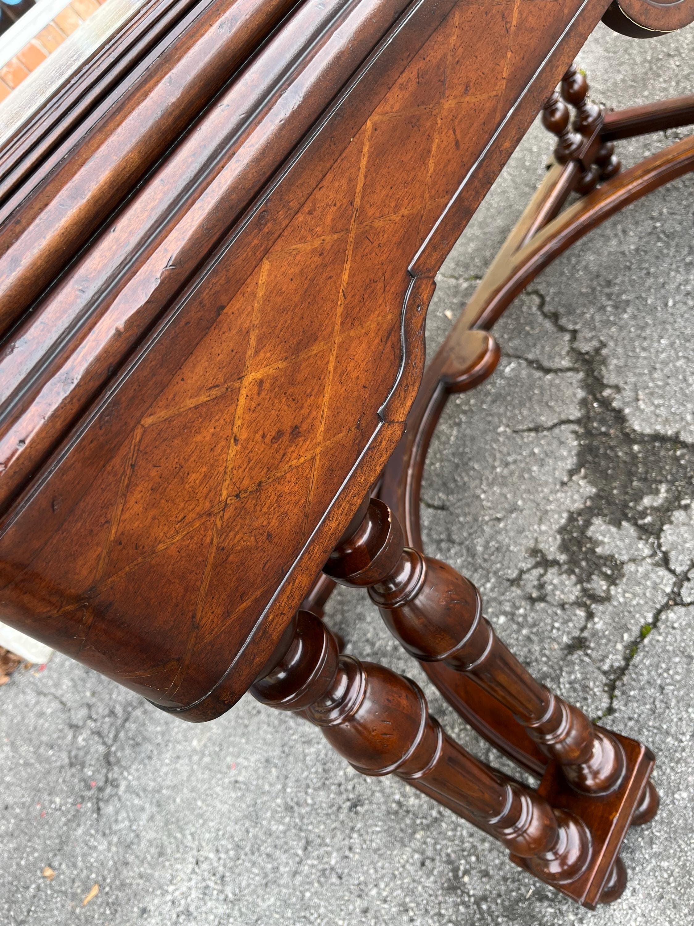 Inlaid Console Table by John Richard - Thumbnail 9