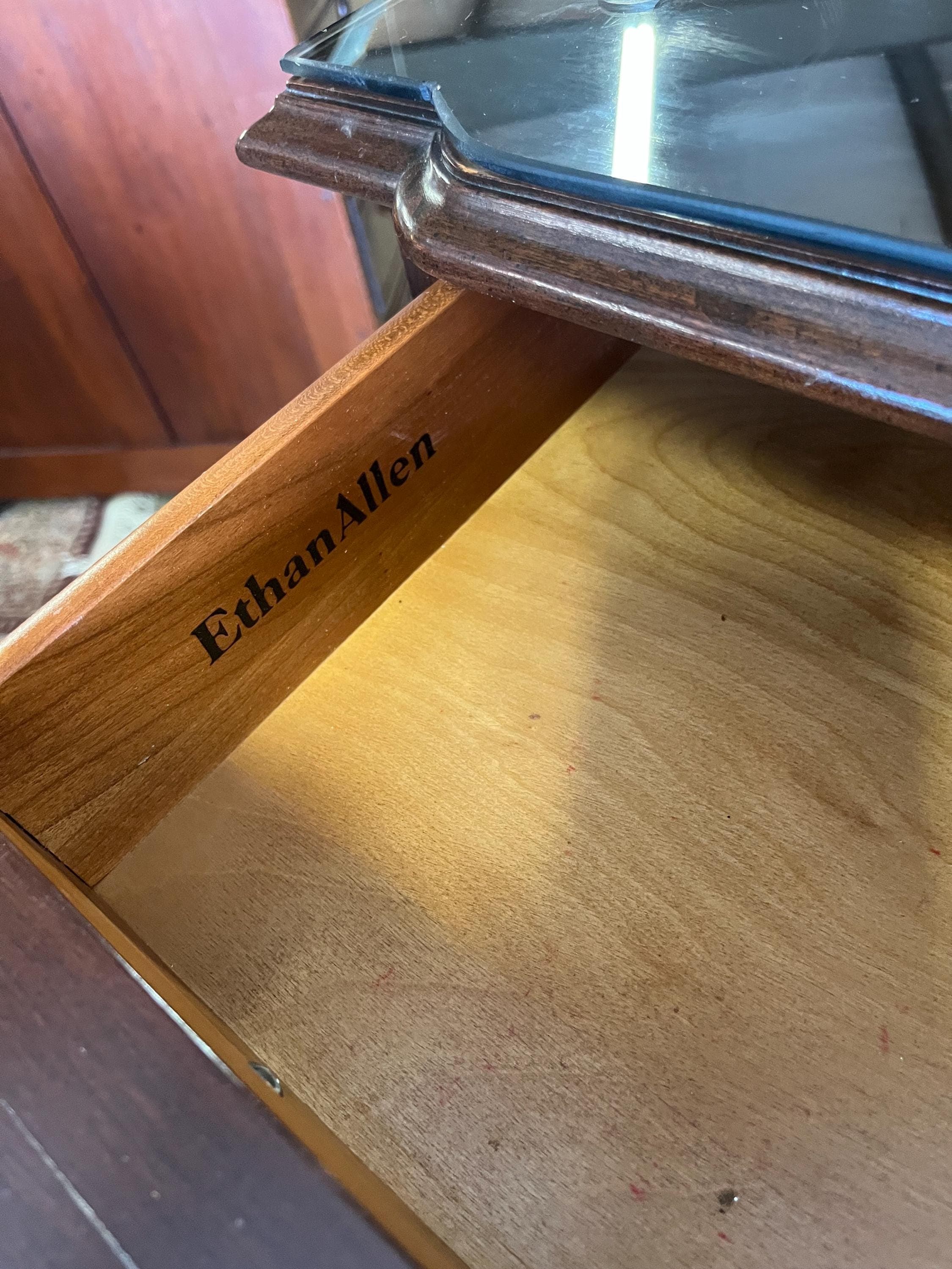 Ethan Allen Blockfront Chest - Thumbnail 6