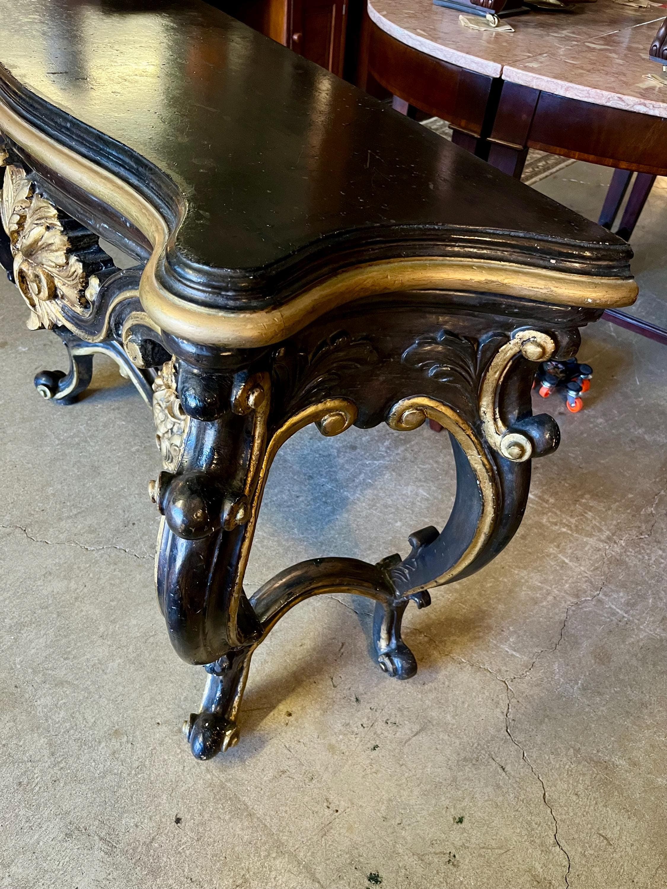 Baroque Style Console Table - Thumbnail 5