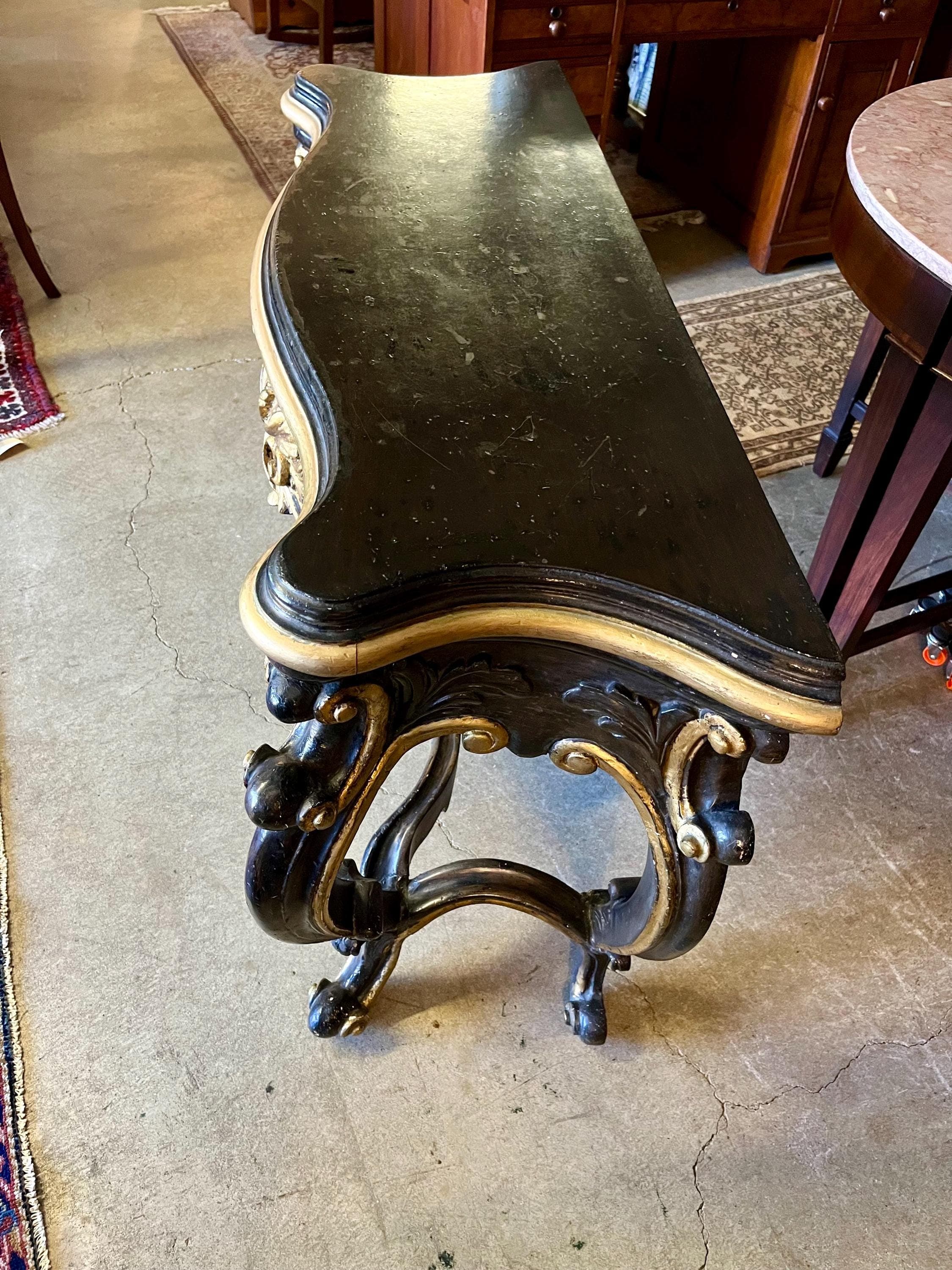 Baroque Style Console Table - Thumbnail 6