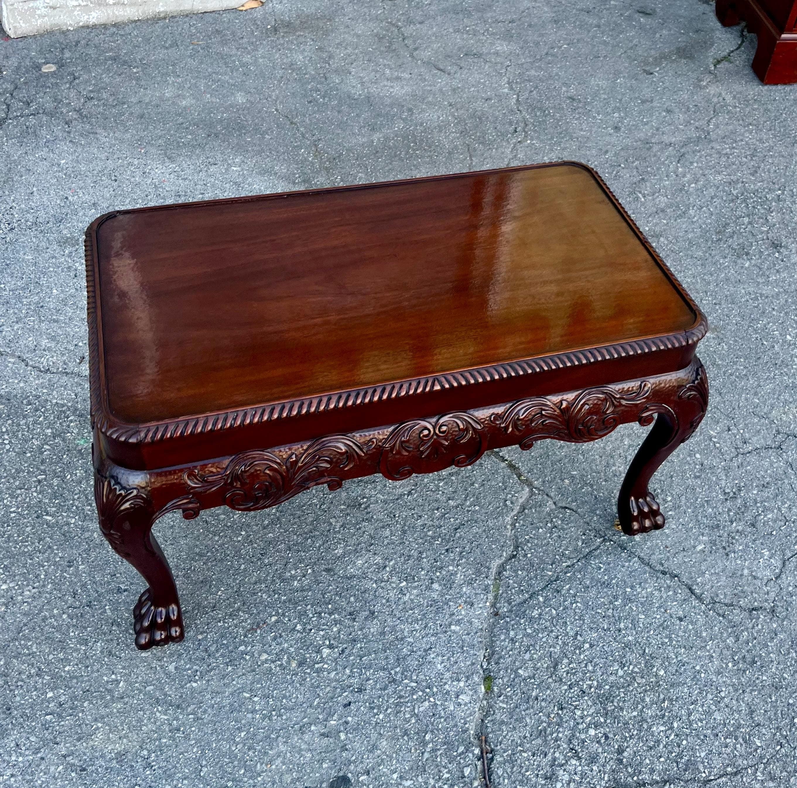 Baker Furniture Co Mahogany Canterbury or Bottle Carrier - Thumbnail 7