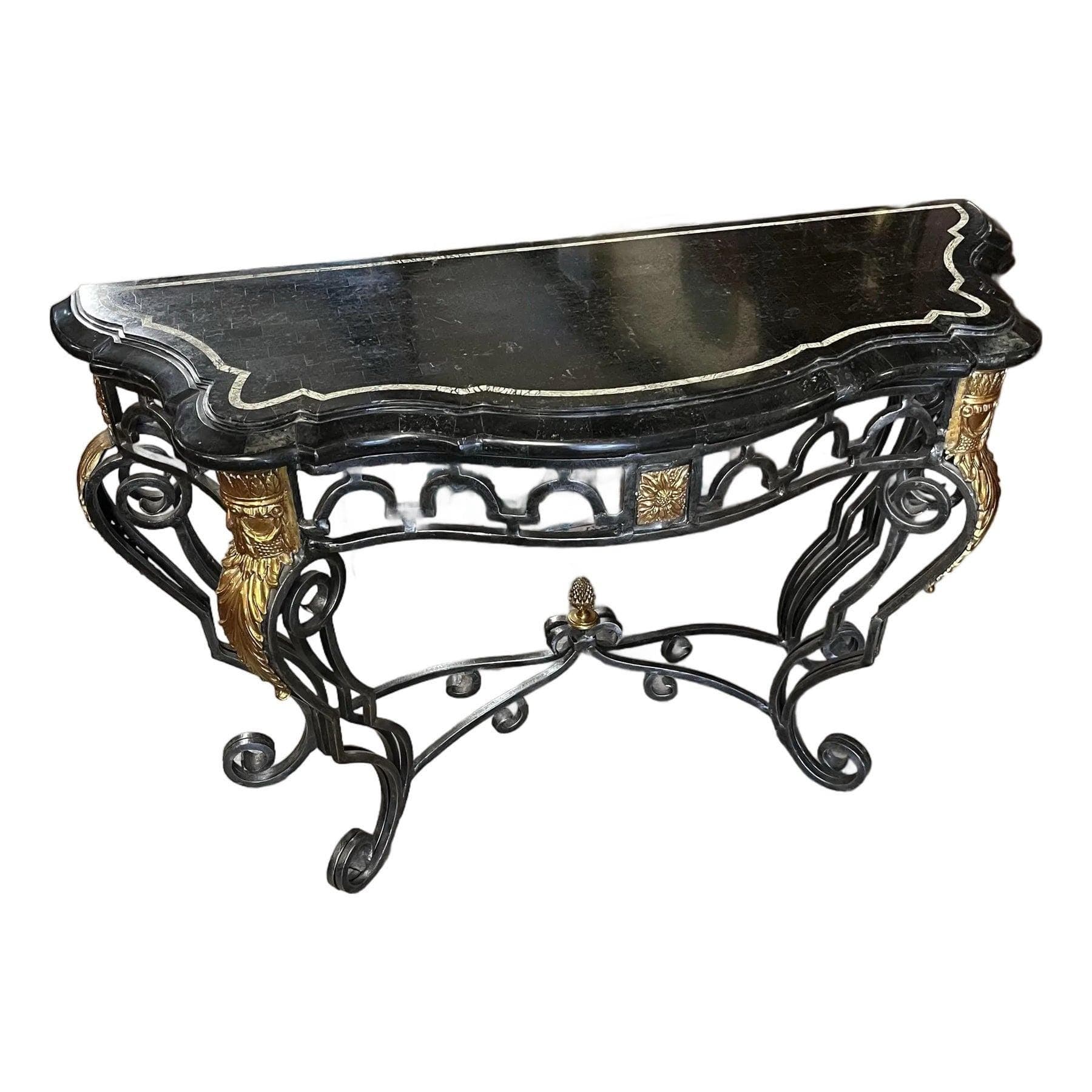 Maitland Smith Marble-Top Sofa or Console Table