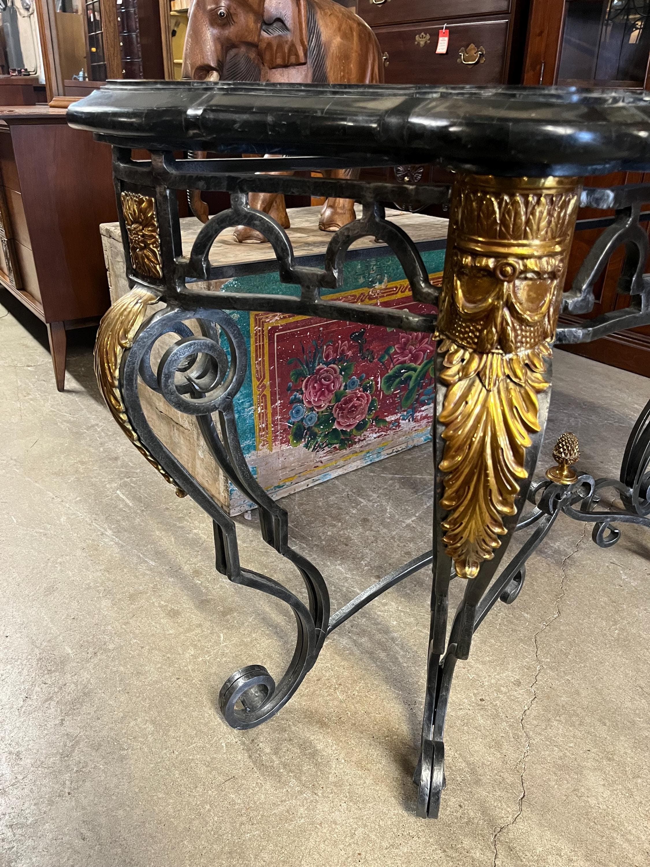 Maitland Smith Marble-Top Sofa or Console Table - Thumbnail 9