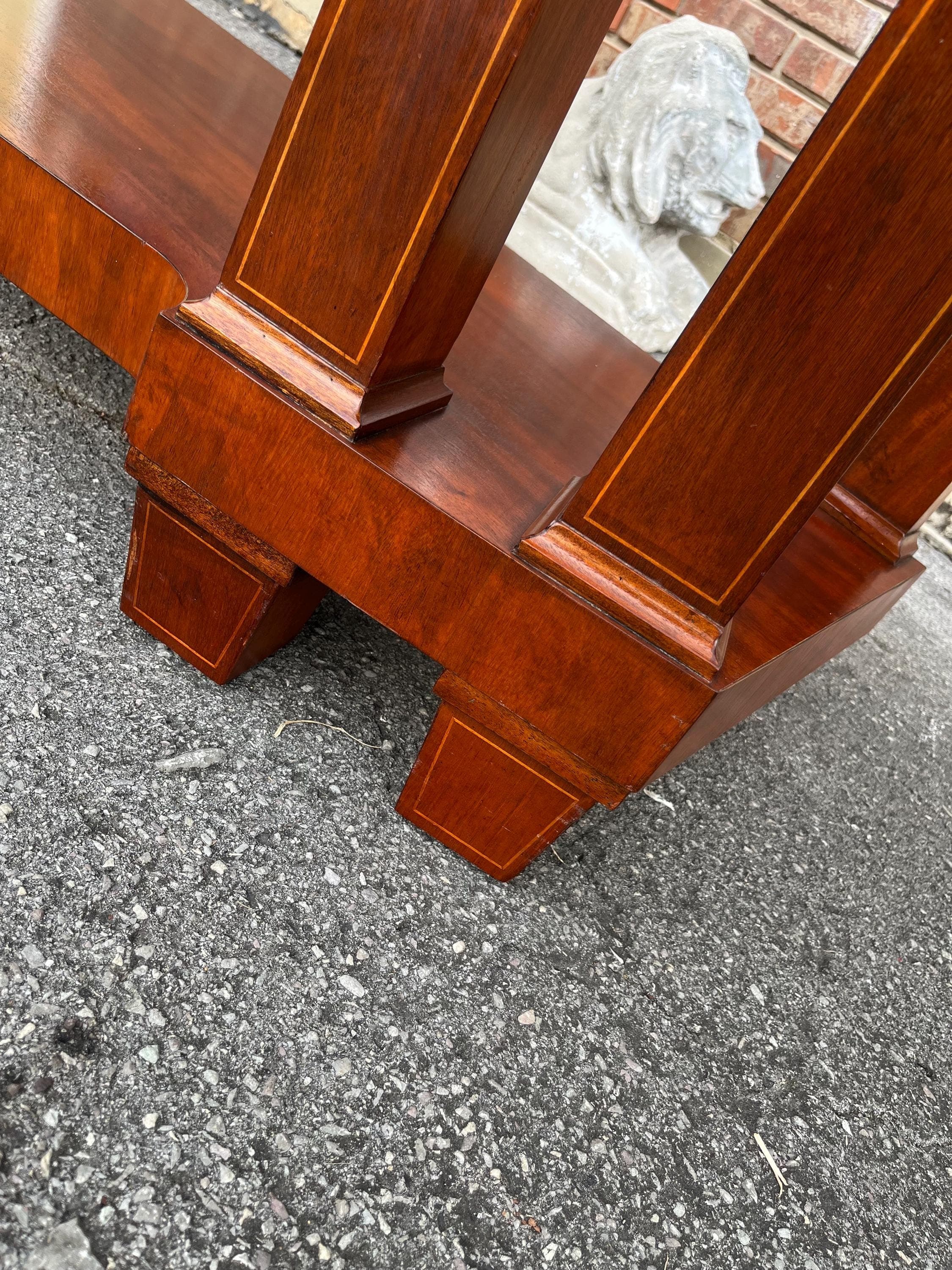 Henredon Marble-Top Console or Entry Table - Thumbnail 14