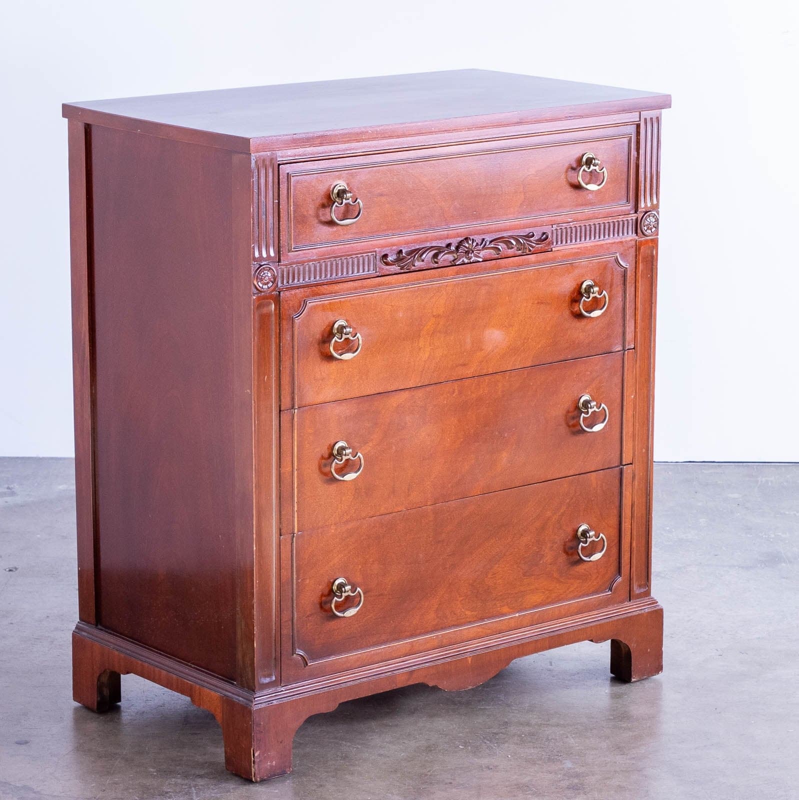 Vintage Dresser / Chest with 4 Drawers - Thumbnail 4