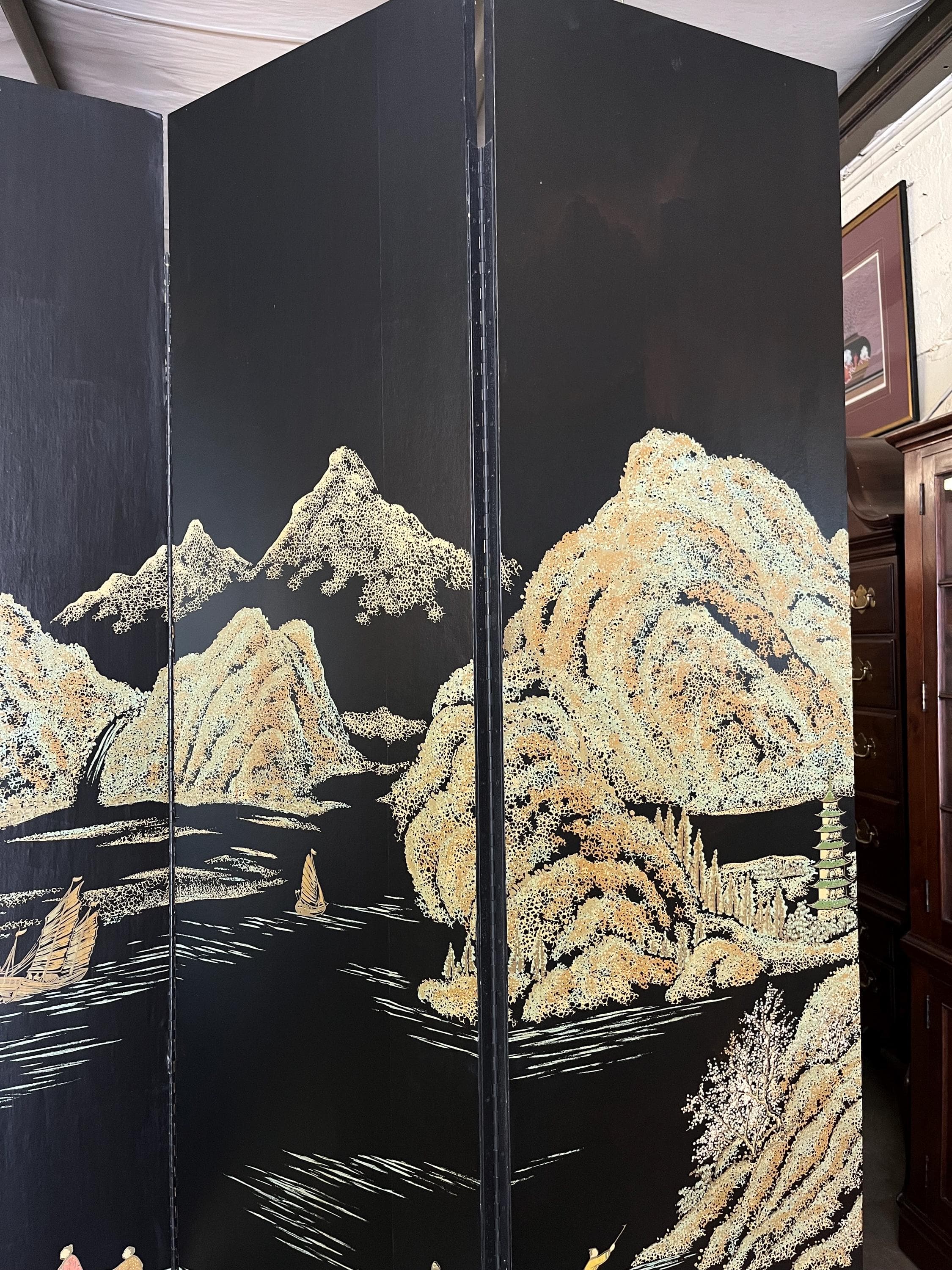 Oriental Style Room Divider - Thumbnail 7