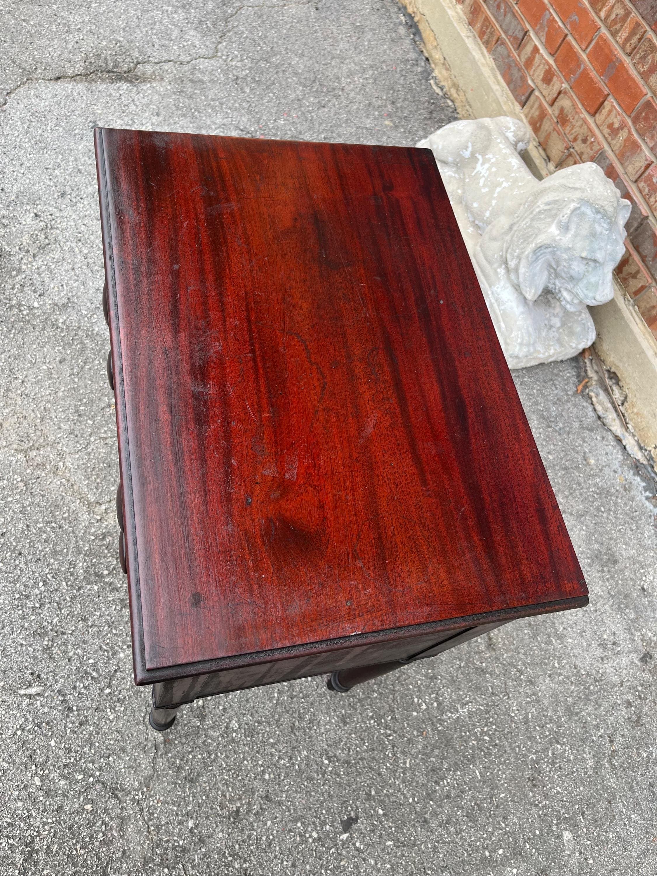 Antique Sheraton Side Table - Thumbnail 9