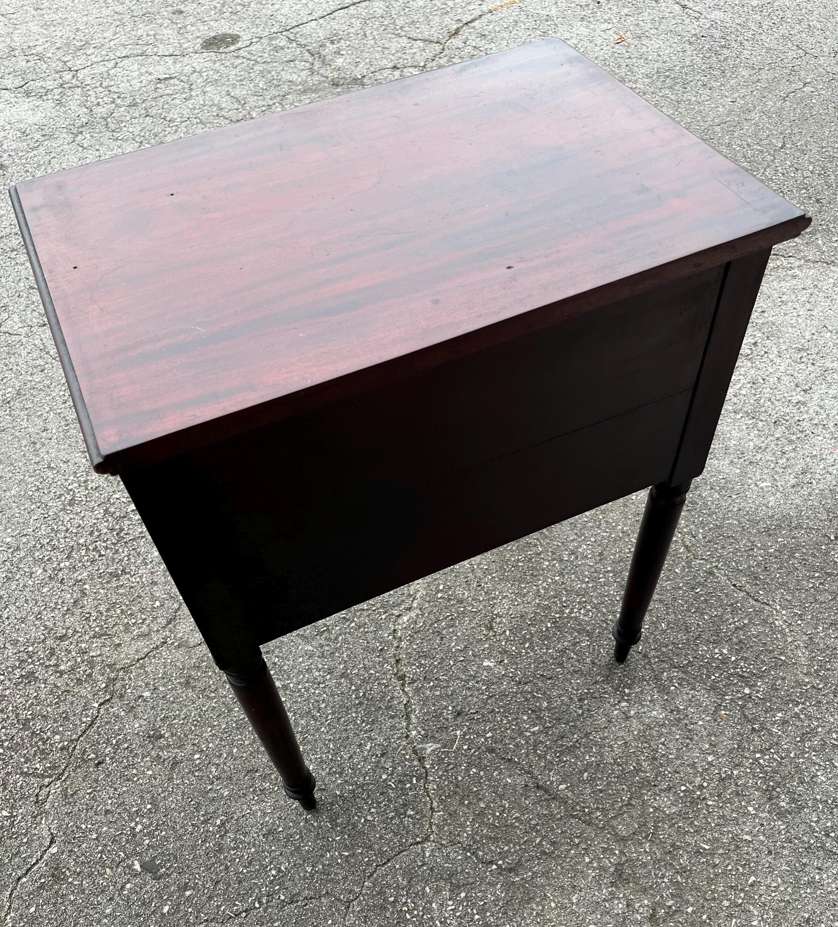 Antique Sheraton Side Table - Thumbnail 10