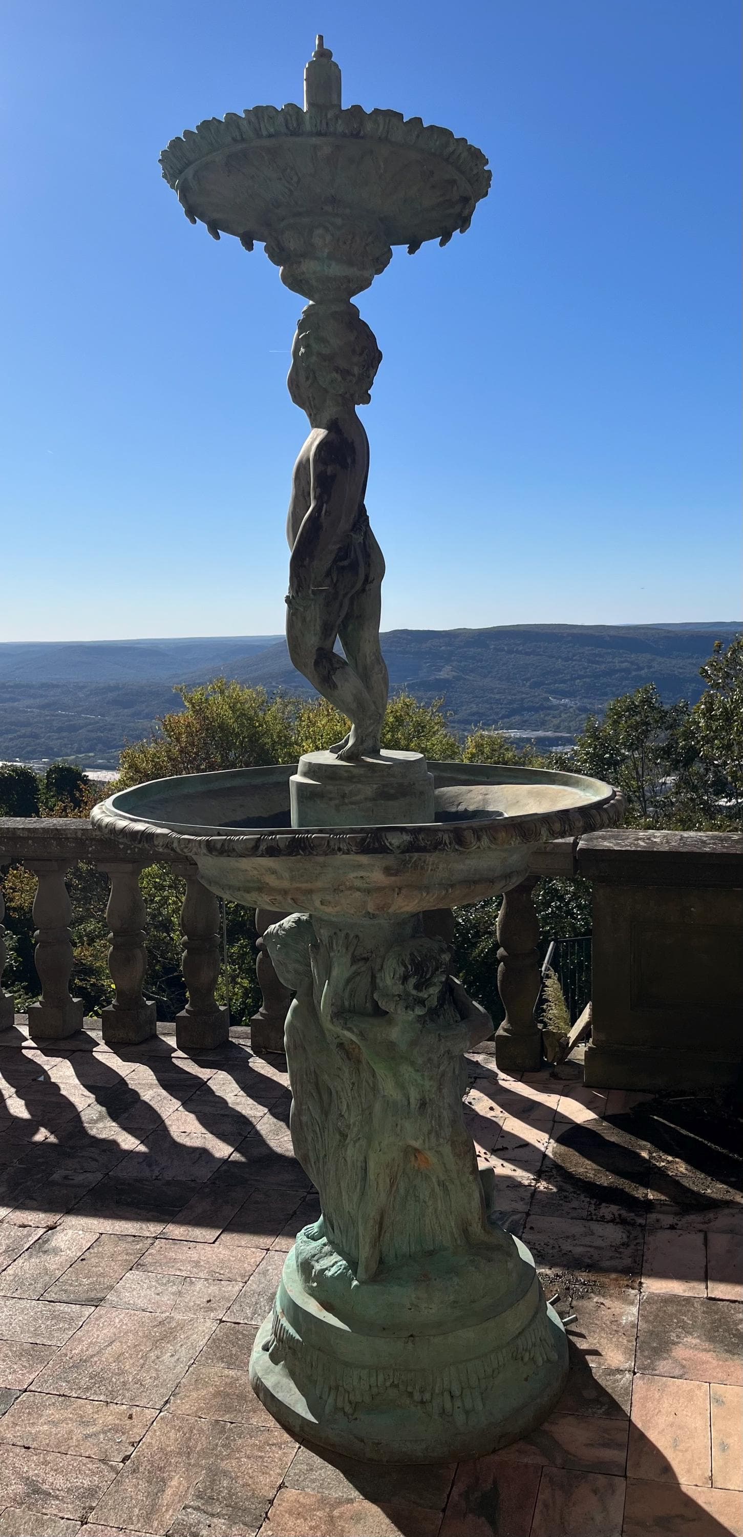 Monumental Bronze Garden Fountain - Thumbnail 3