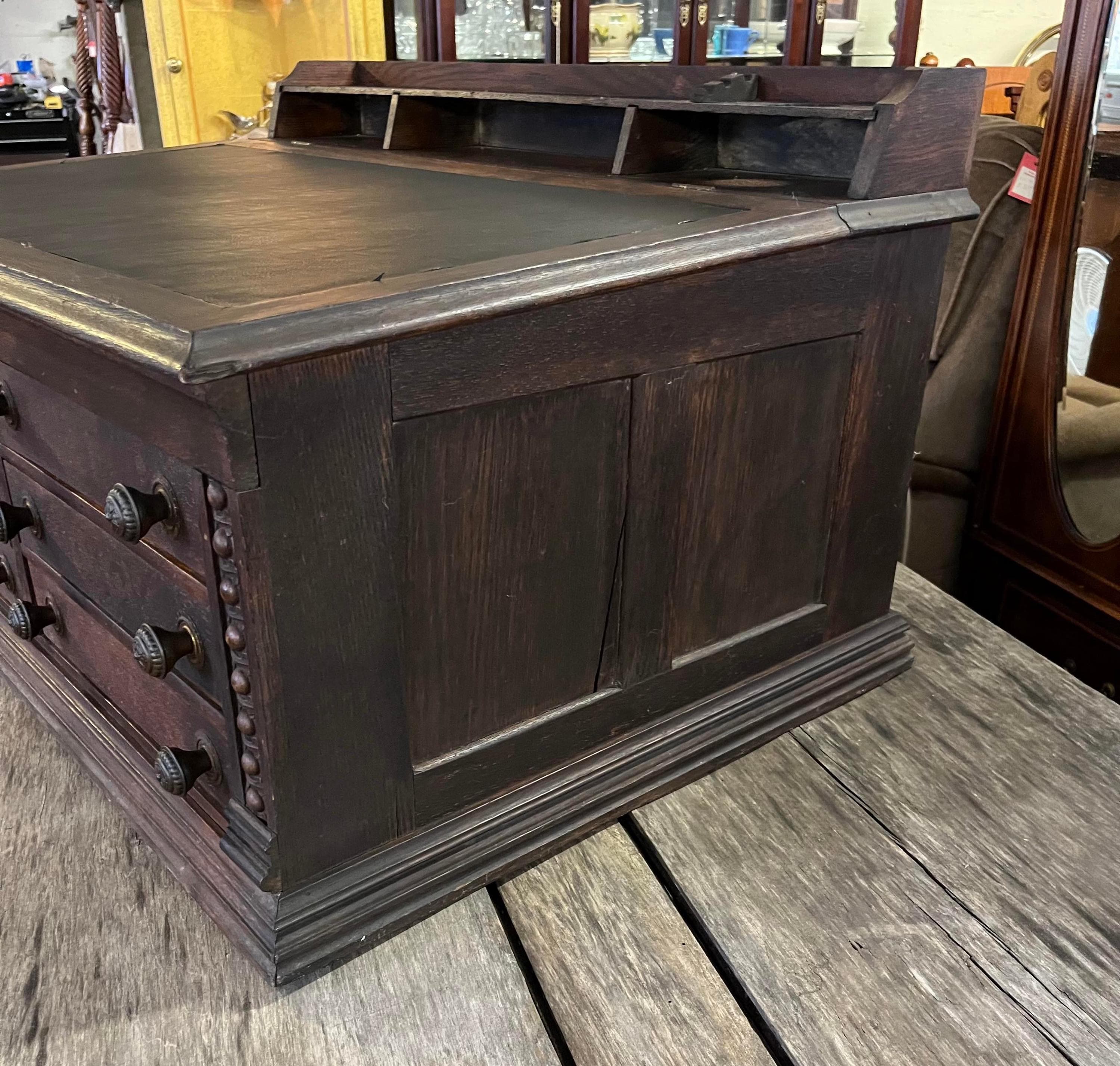 Antique Clark’s Spool Cabinet - Thumbnail 4