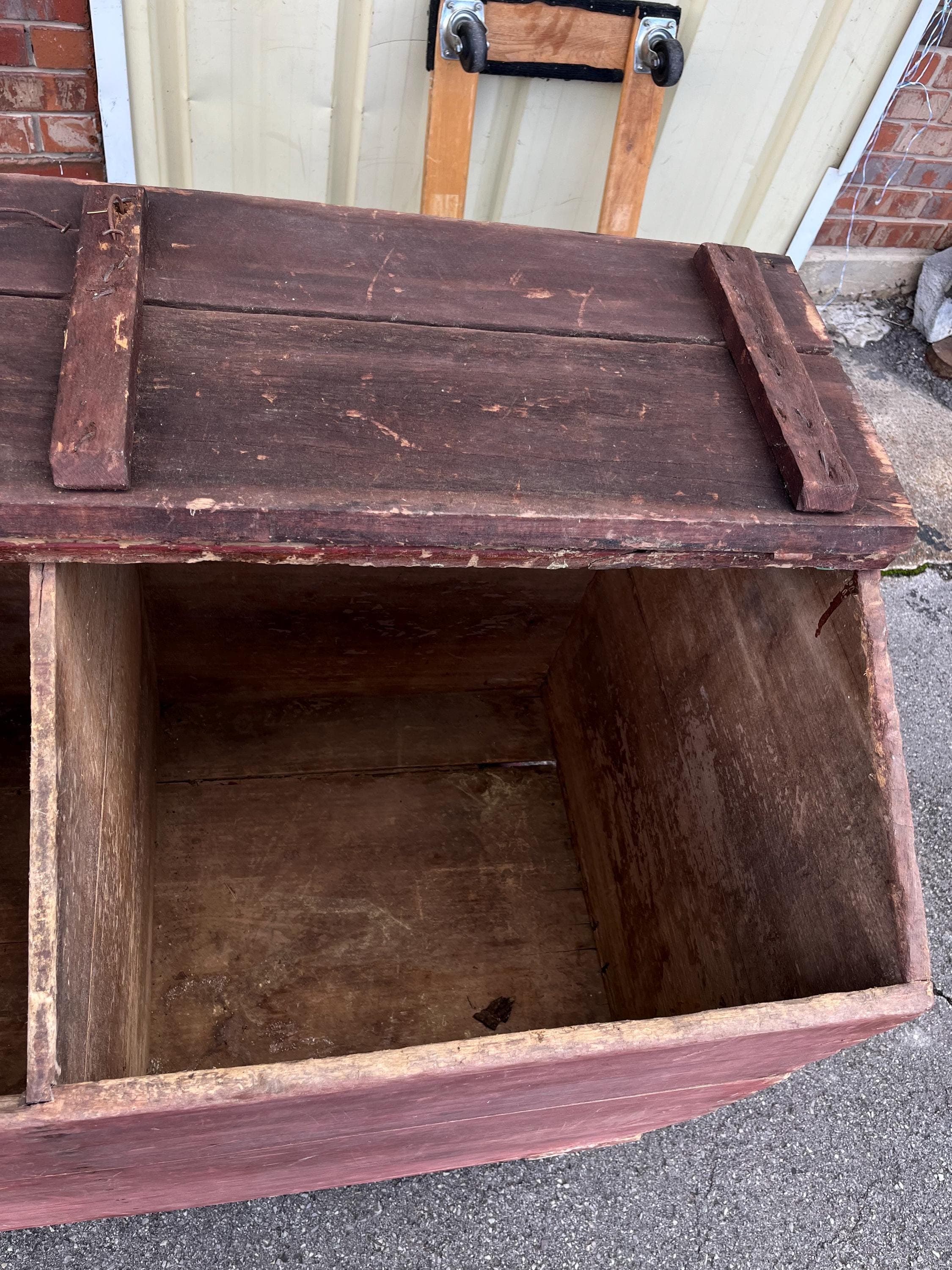 Primitive Antique Meal Bin - Thumbnail 10