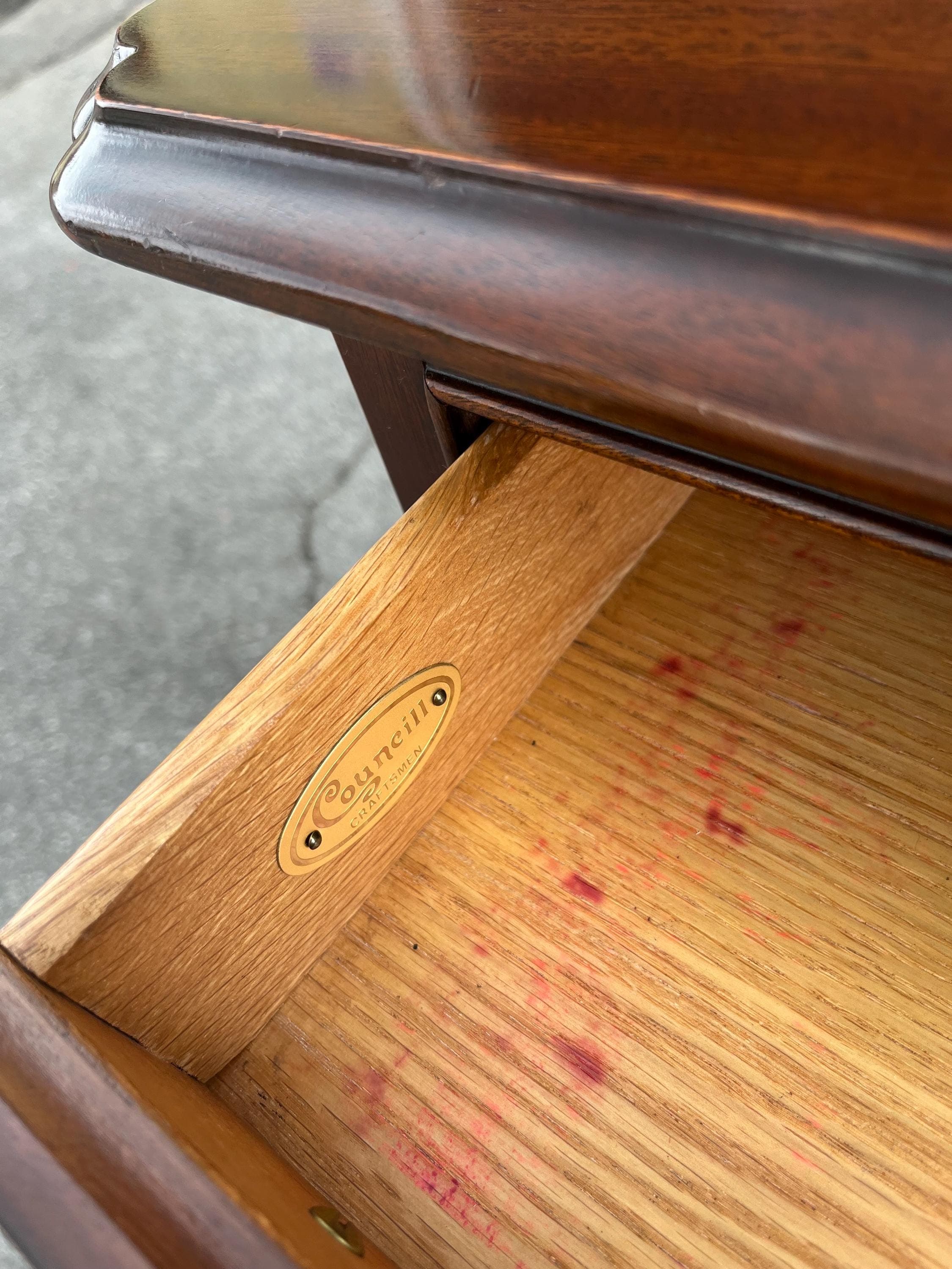 Councill Craftsmen Chippendale Lowboy - Thumbnail 4