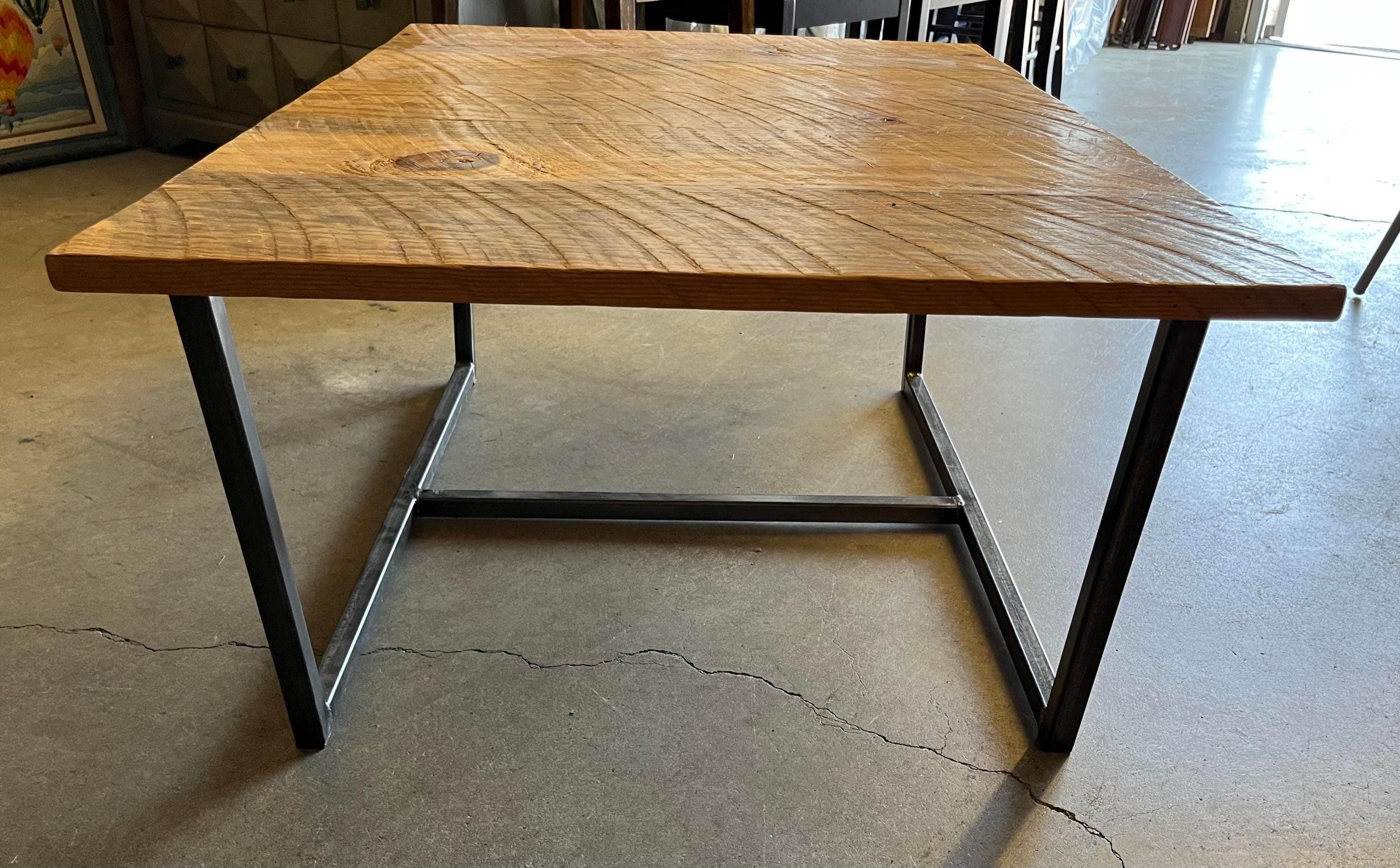 Industrial Farmhouse Coffee Table - Thumbnail 5