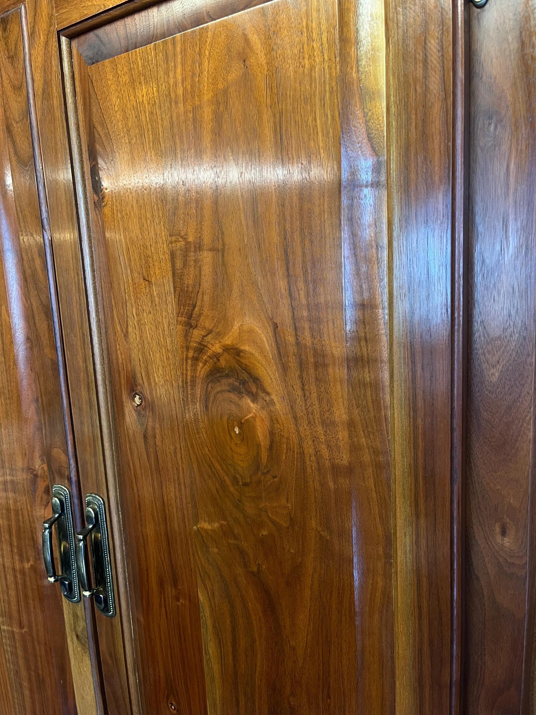 Benchmade Walnut Corner Cabinet - Thumbnail 3