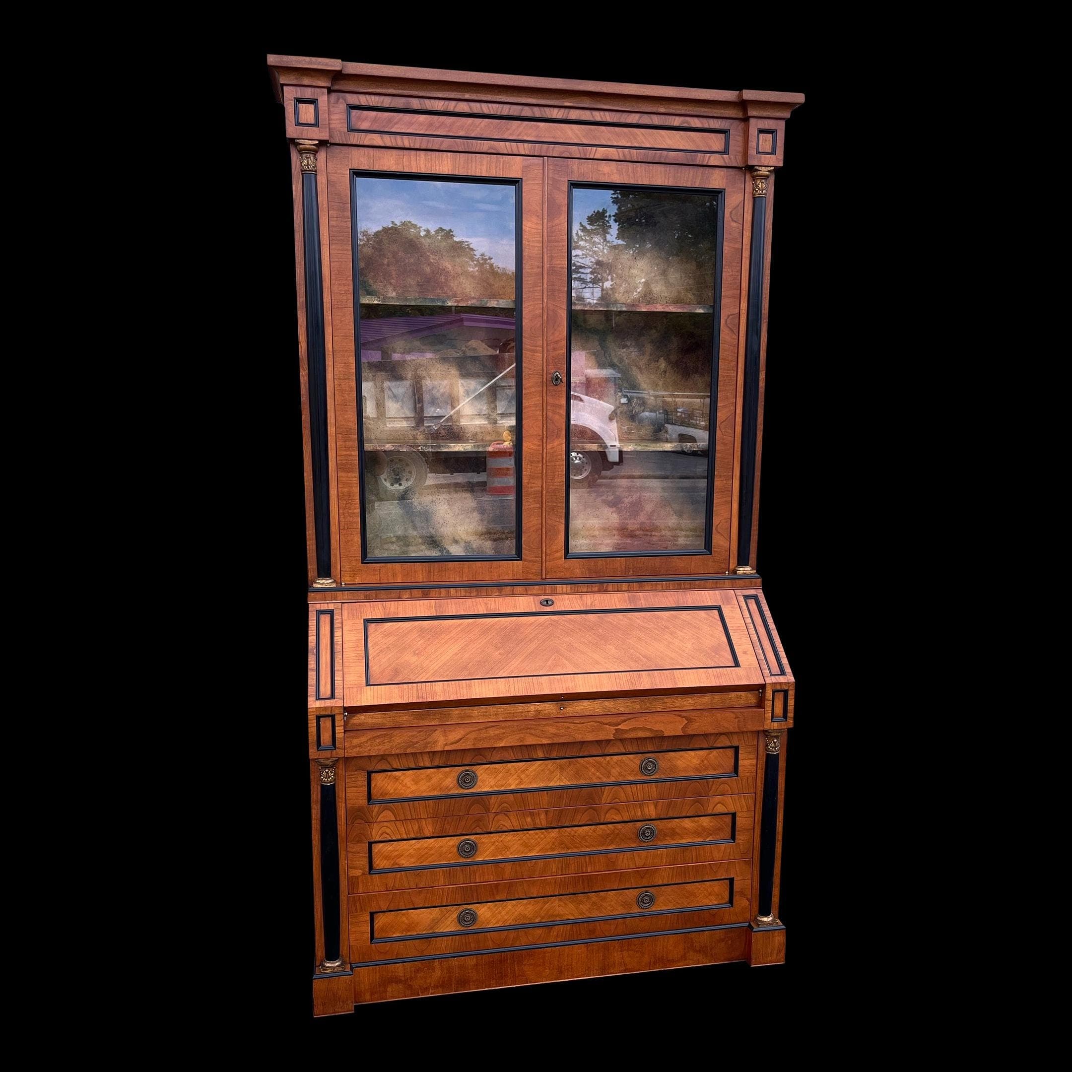 William Switzer Biedermeier Style Secretary - Image 1