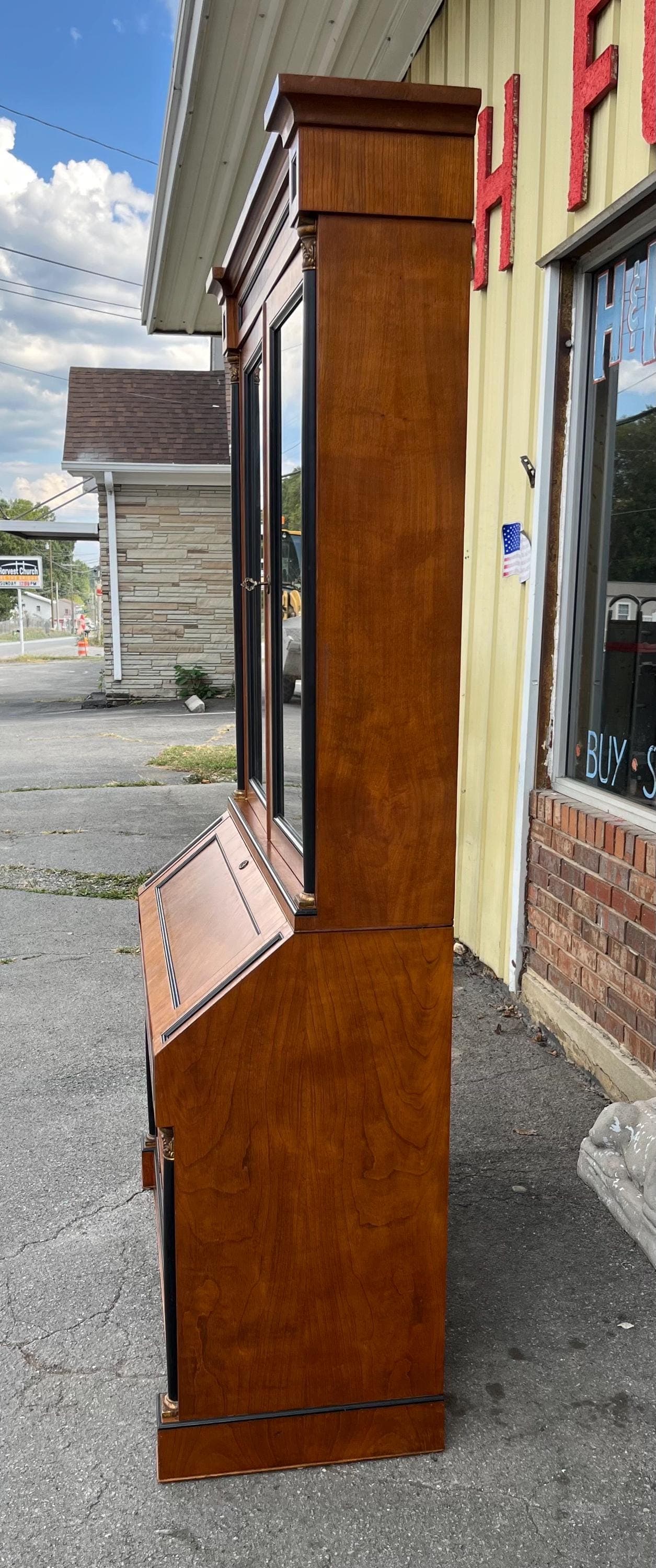 William Switzer Biedermeier Style Secretary - Thumbnail 2