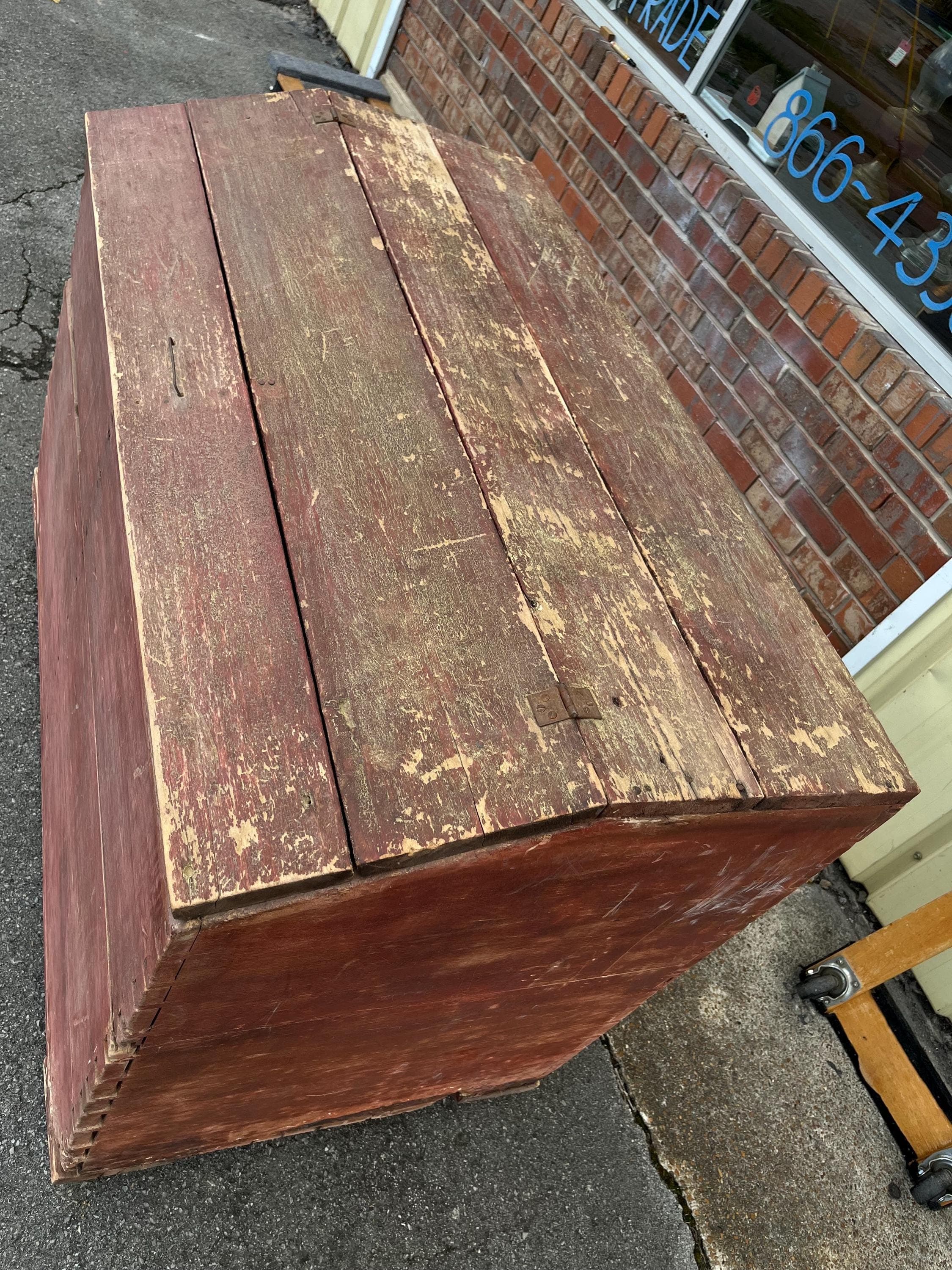 Primitive Antique Meal Bin - Thumbnail 12