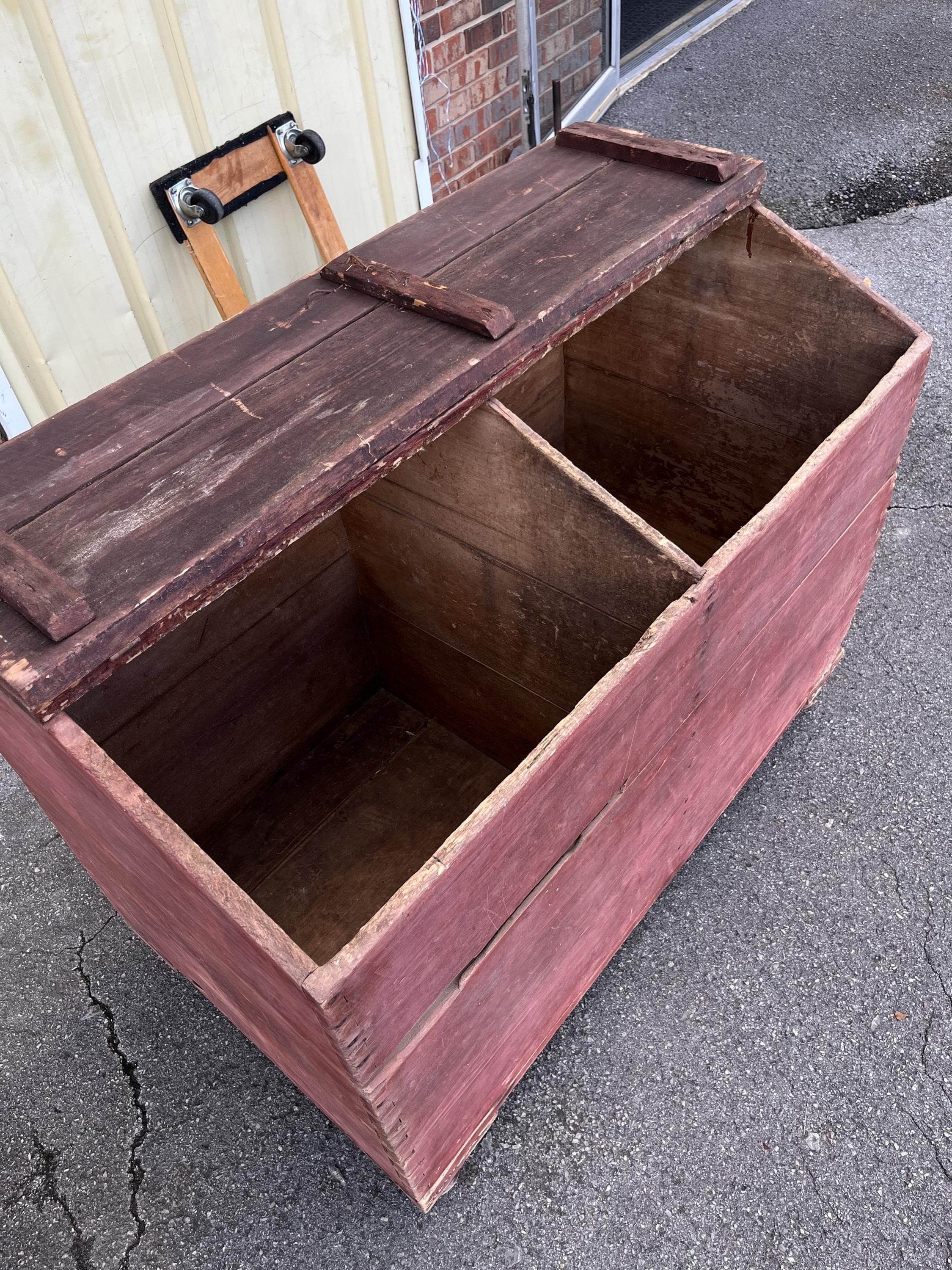 Primitive Antique Meal Bin - Thumbnail 13