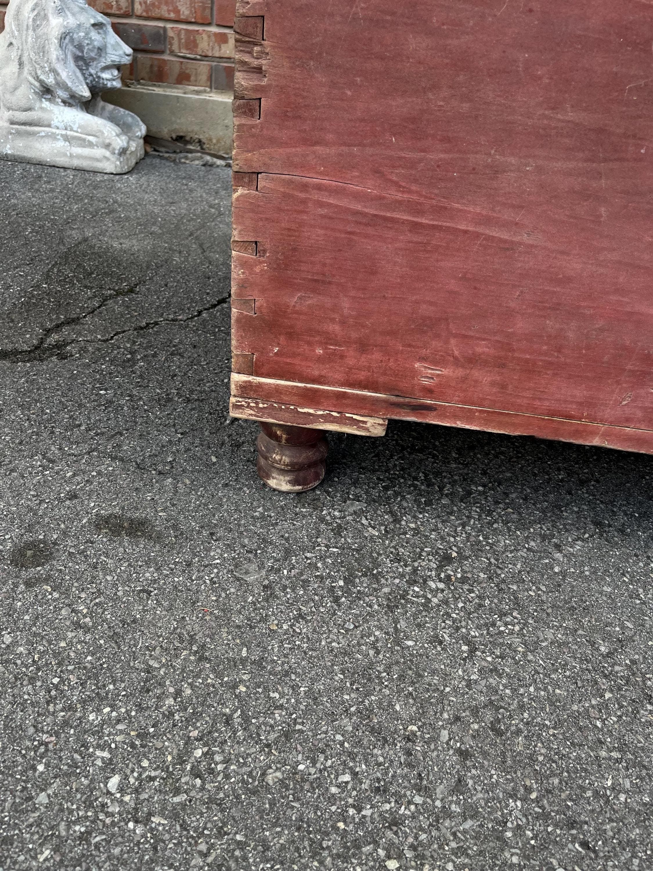 Primitive Antique Meal Bin - Thumbnail 14