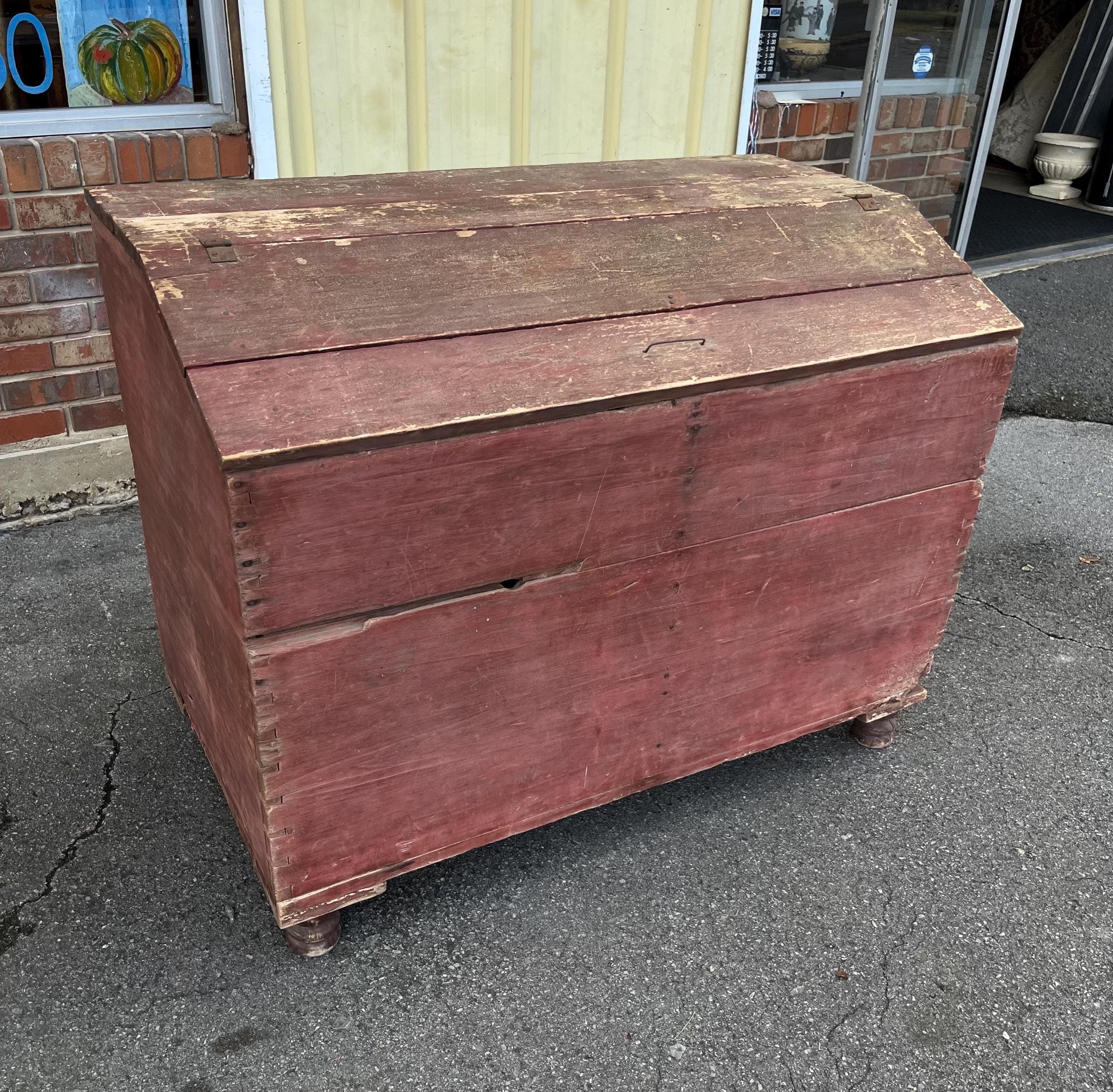 Primitive Antique Meal Bin - Thumbnail 8