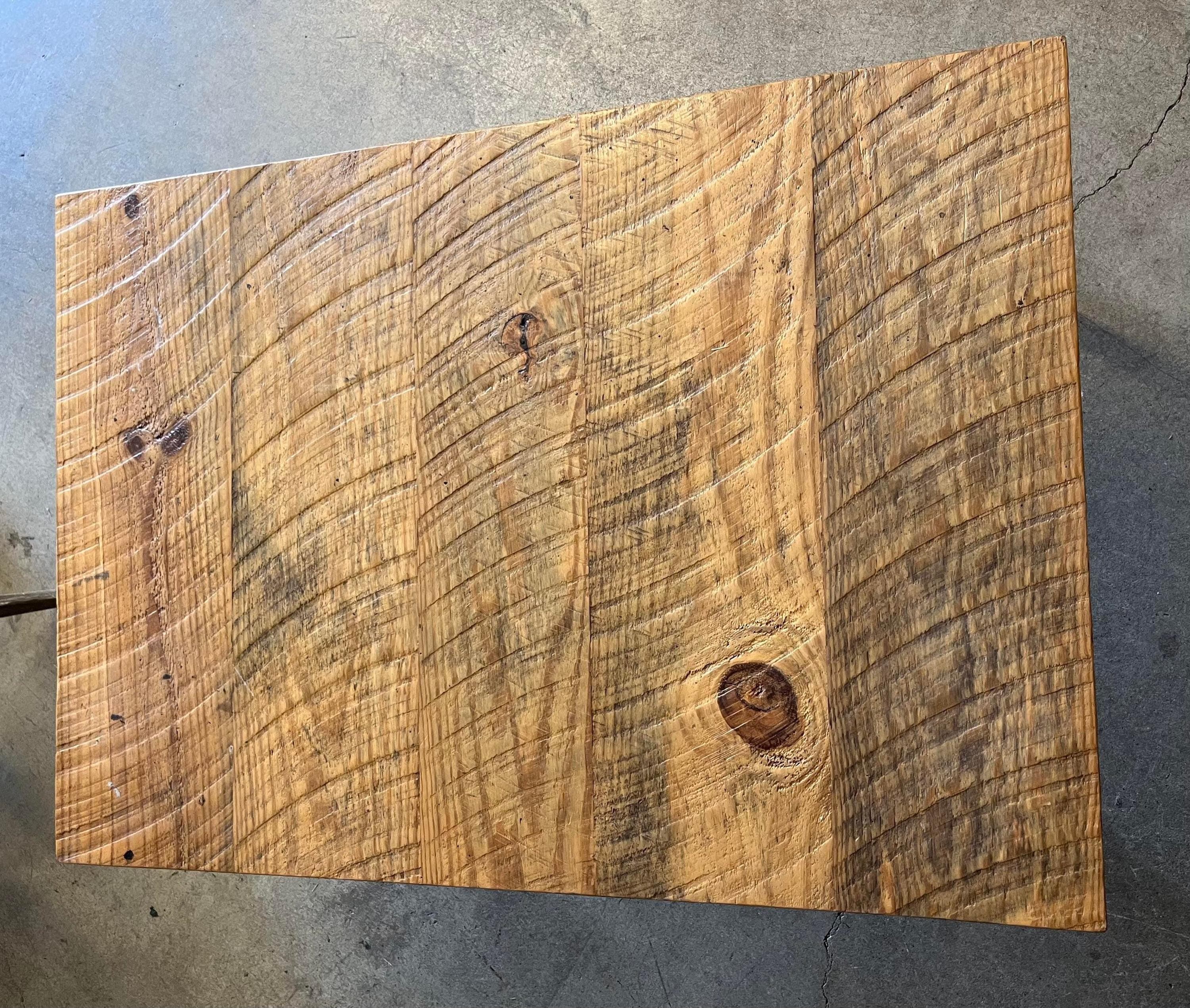 Industrial Farmhouse Coffee Table - Thumbnail 6