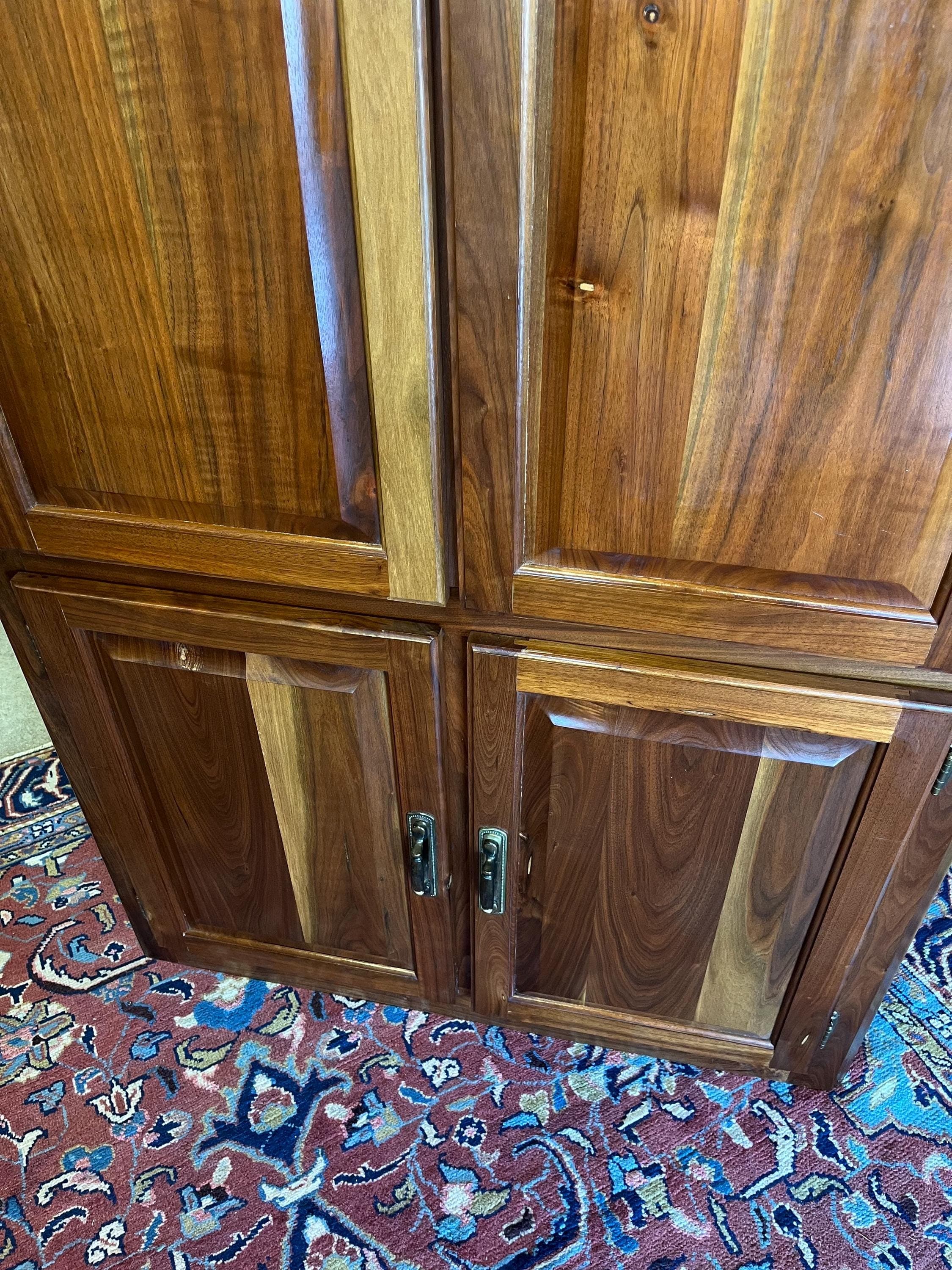 Benchmade Walnut Corner Cabinet - Thumbnail 10