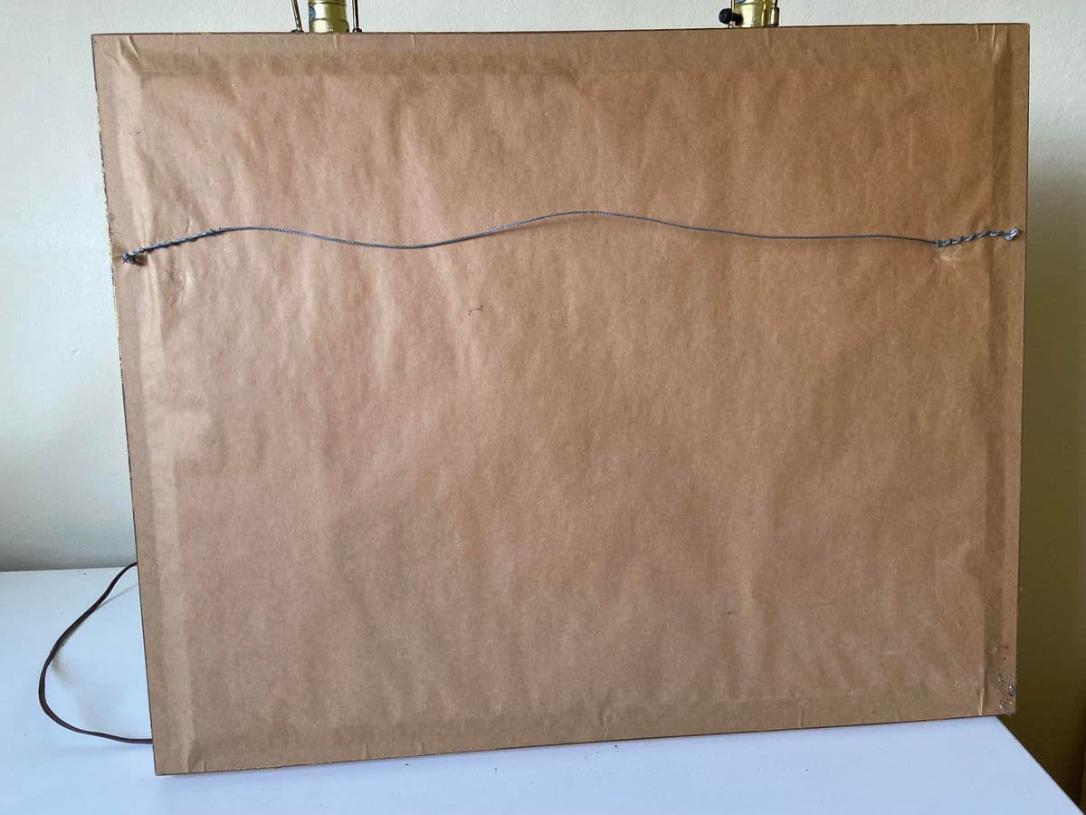 Vintage City and Seaside Watercolor Framed Original Signed Painting - Thumbnail 7