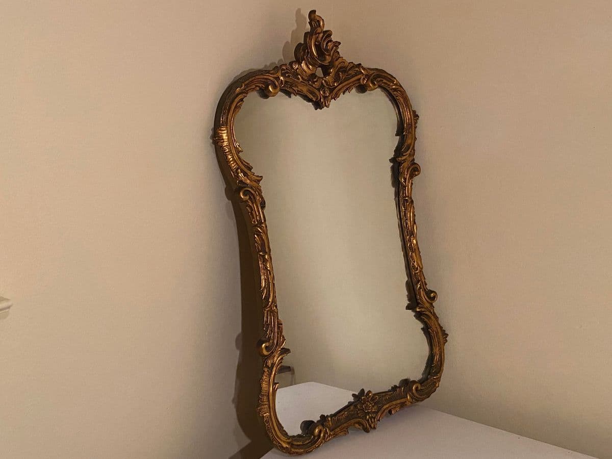 1920s French Giltwood Mirror - Thumbnail 3