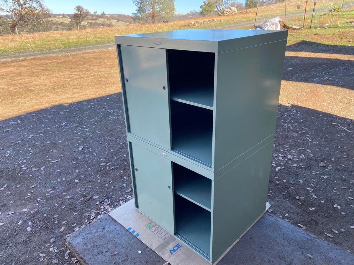 1960s Cole Steel Metal Cabinet - Thumbnail 5