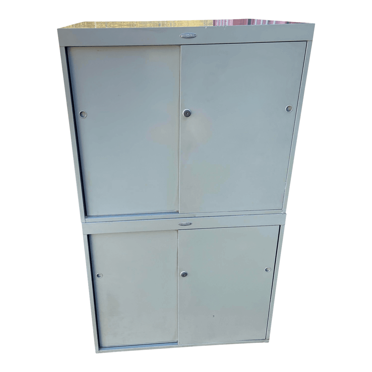 1960s Cole Steel Metal Cabinet - Thumbnail 14