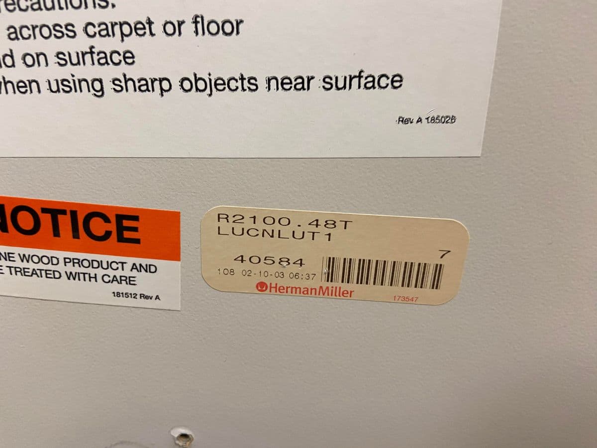 1990s Vintage Herman Miller Resolve Workstation - Thumbnail 7