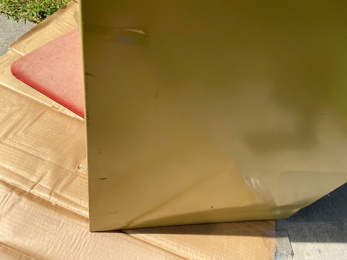 1970s Tab Vintage Mid Century Modern Metal Industrial Barrister Style Cabinet - Thumbnail 7