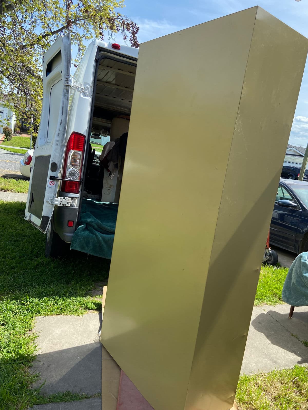 1970s Tab Vintage Mid Century Modern Metal Industrial Barrister Style Cabinet - Thumbnail 10