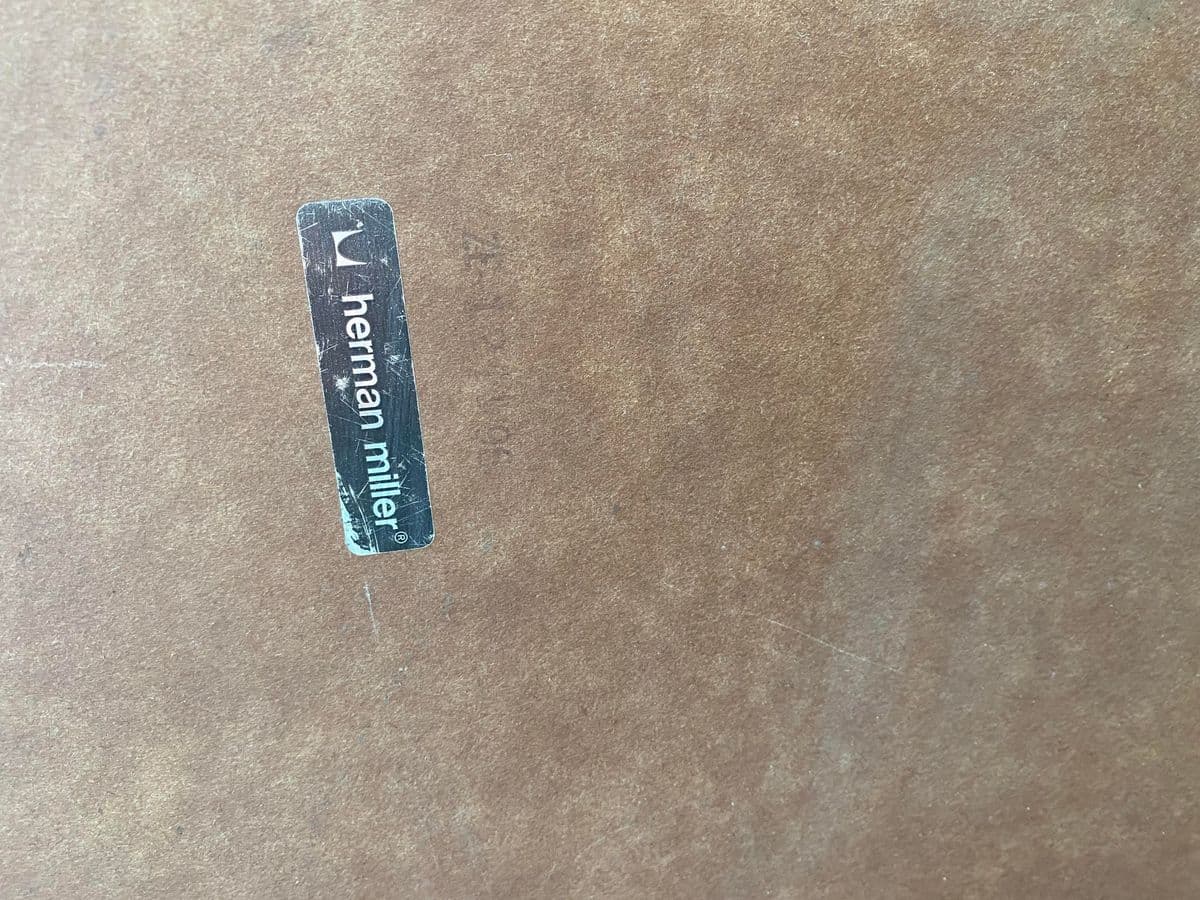 1990s Vintage Mid Century Modern Herman Miller Conference Table - Thumbnail 8