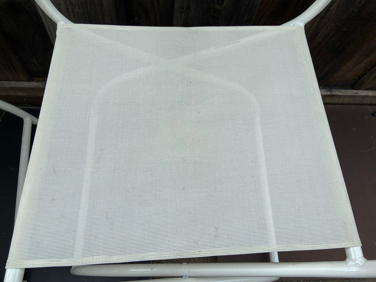 1990s Vintage Brown Jordan Folding Chairs a Pair - Thumbnail 5