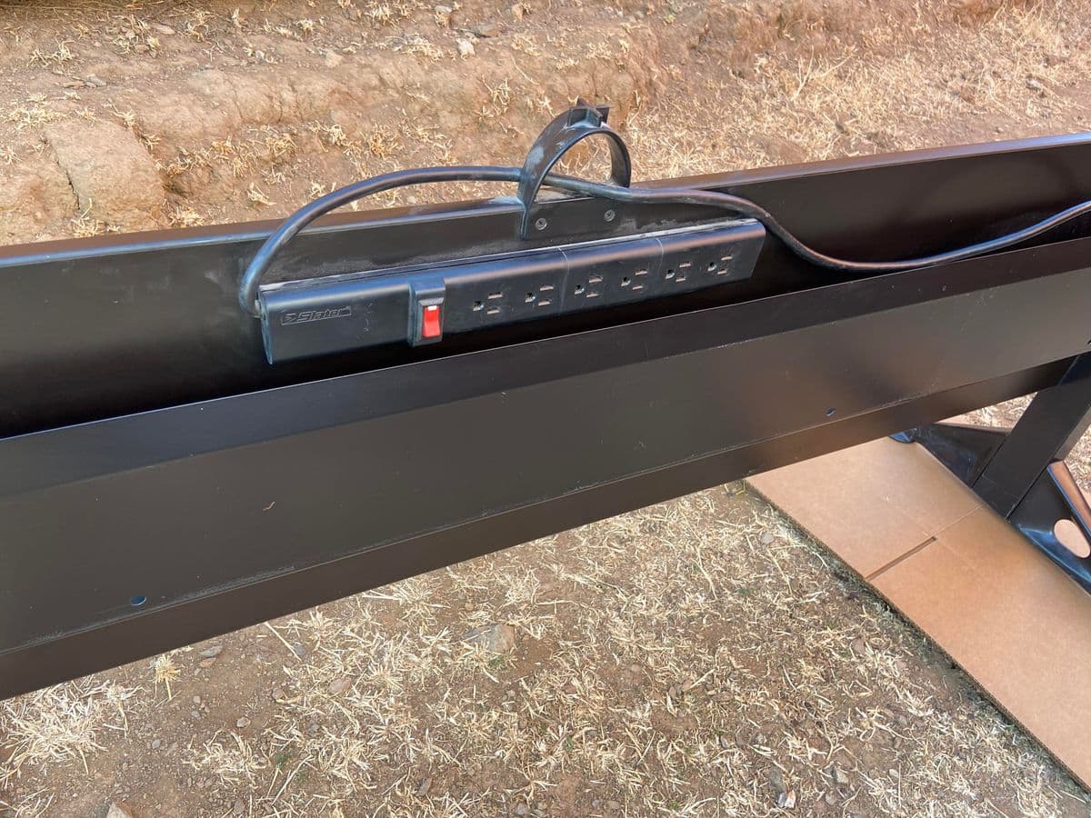 1990s Vintage Mid Century Modern Desk - Thumbnail 10