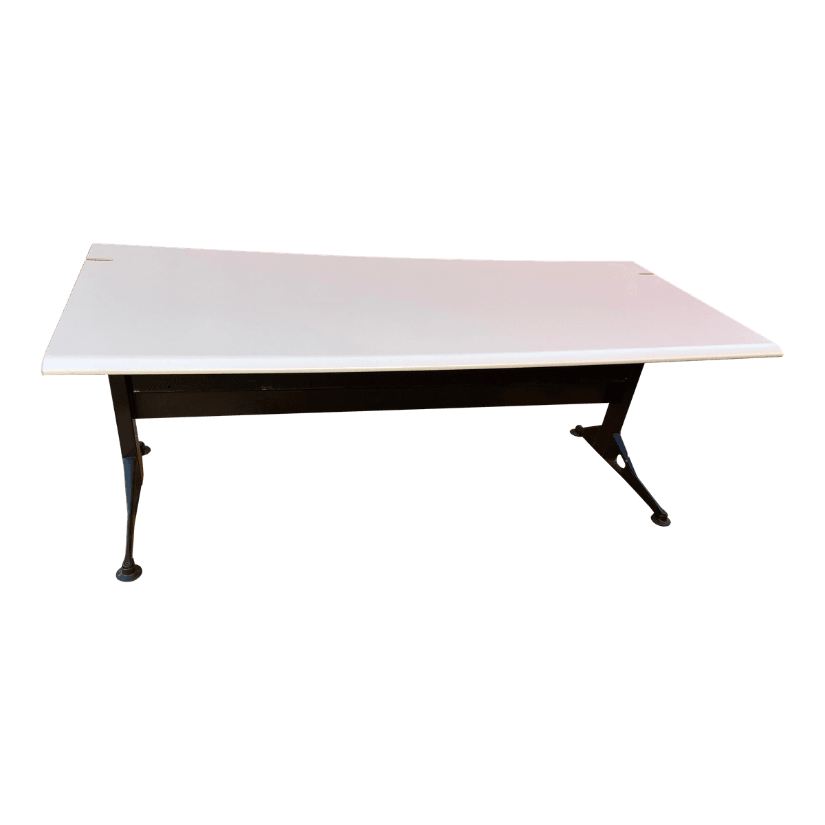 1990s Vintage Mid Century Modern Desk - Thumbnail 14