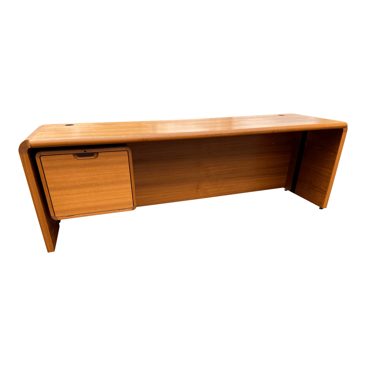 1990s Vintage Mid Century Modern Credenza - Thumbnail 14